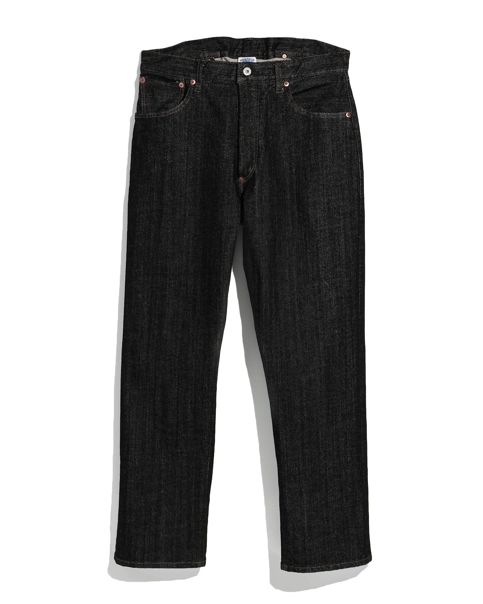 BLACK DENIM PANTS(ブラックデニムパンツ)|FOUNDOUR(ファウンダ)ONLINE STORE