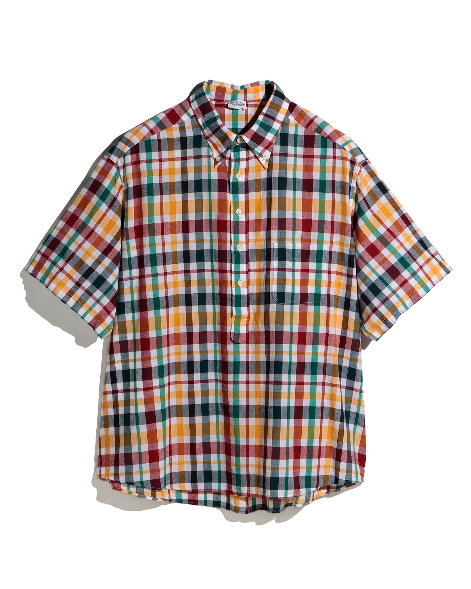 PULLOVER SHIRT(プルオーバーシャツ)|FOUNDOUR(ファウンダ)ONLINE STORE