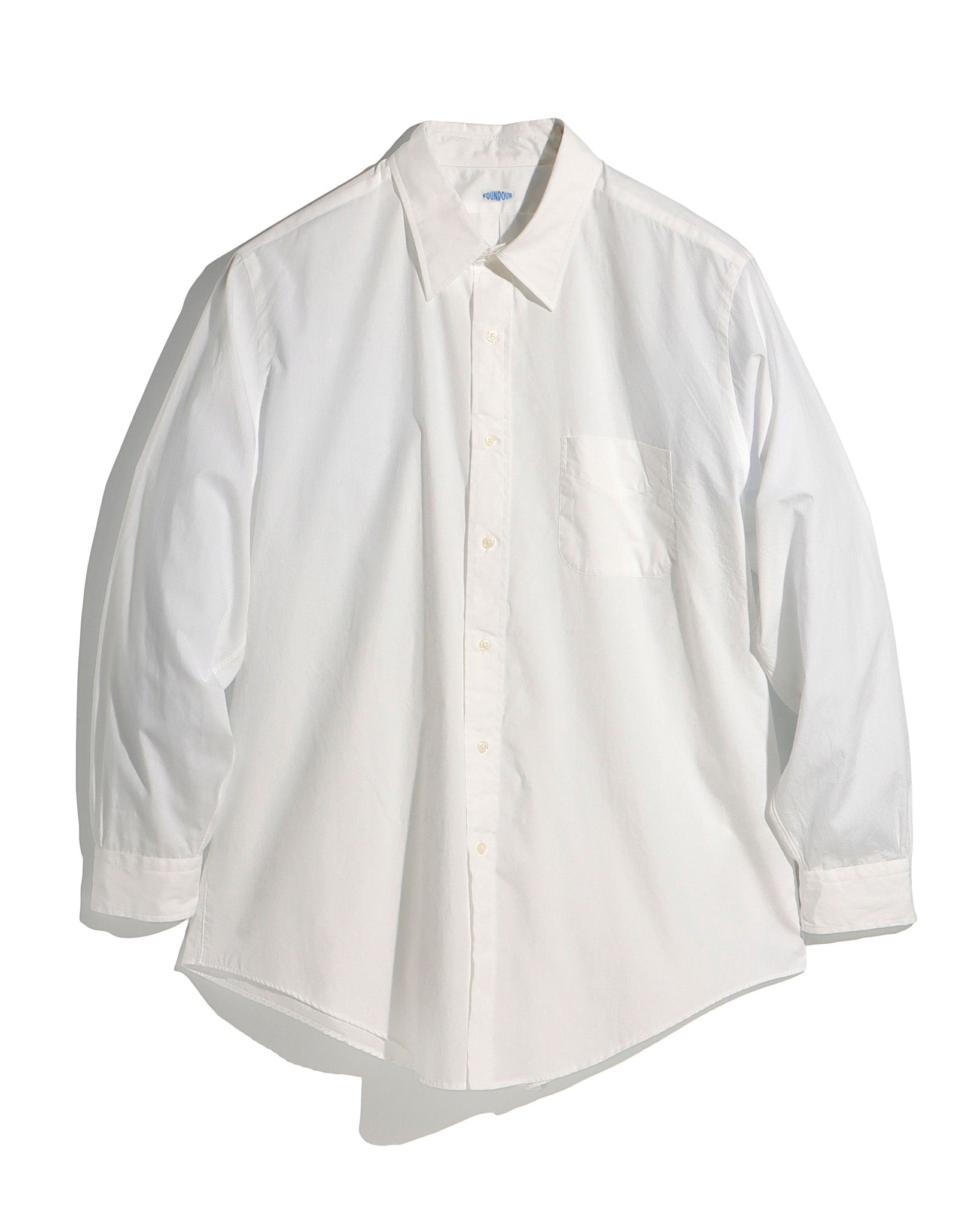 COTTON BROAD REGULAR COLLAR SHIRT(コットンブロードレギュラーカラーシャツ)|FOUNDOUR(ファウンダ)ONLINE STORE