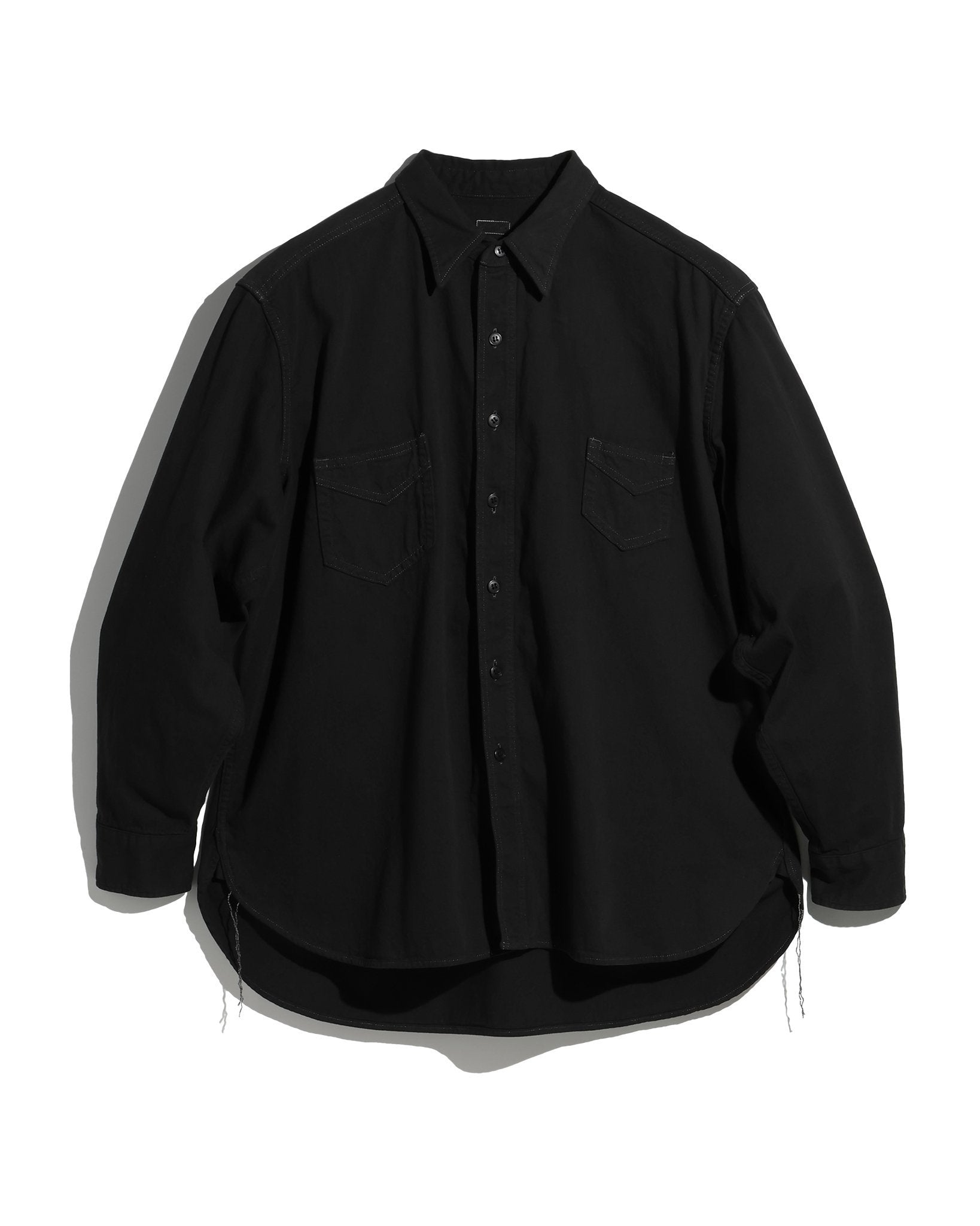 DENIM BLACK DYED SHIRT(デニムブラックダイシャツ)|FOUNDOUR(ファウンダ)ONLINE STORE