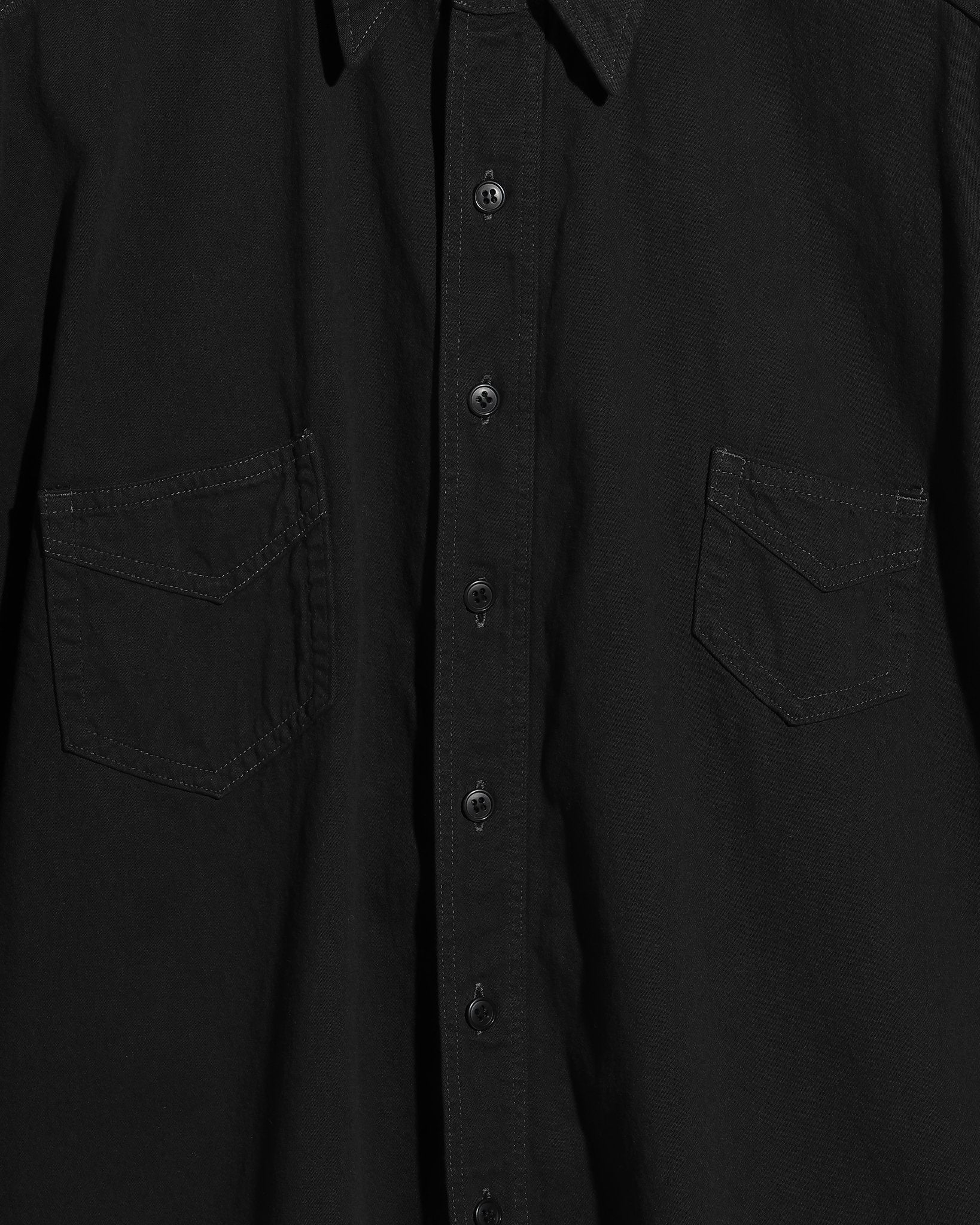 DENIM BLACK DYED SHIRT(デニムブラックダイシャツ)|FOUNDOUR(ファウンダ)ONLINE STORE