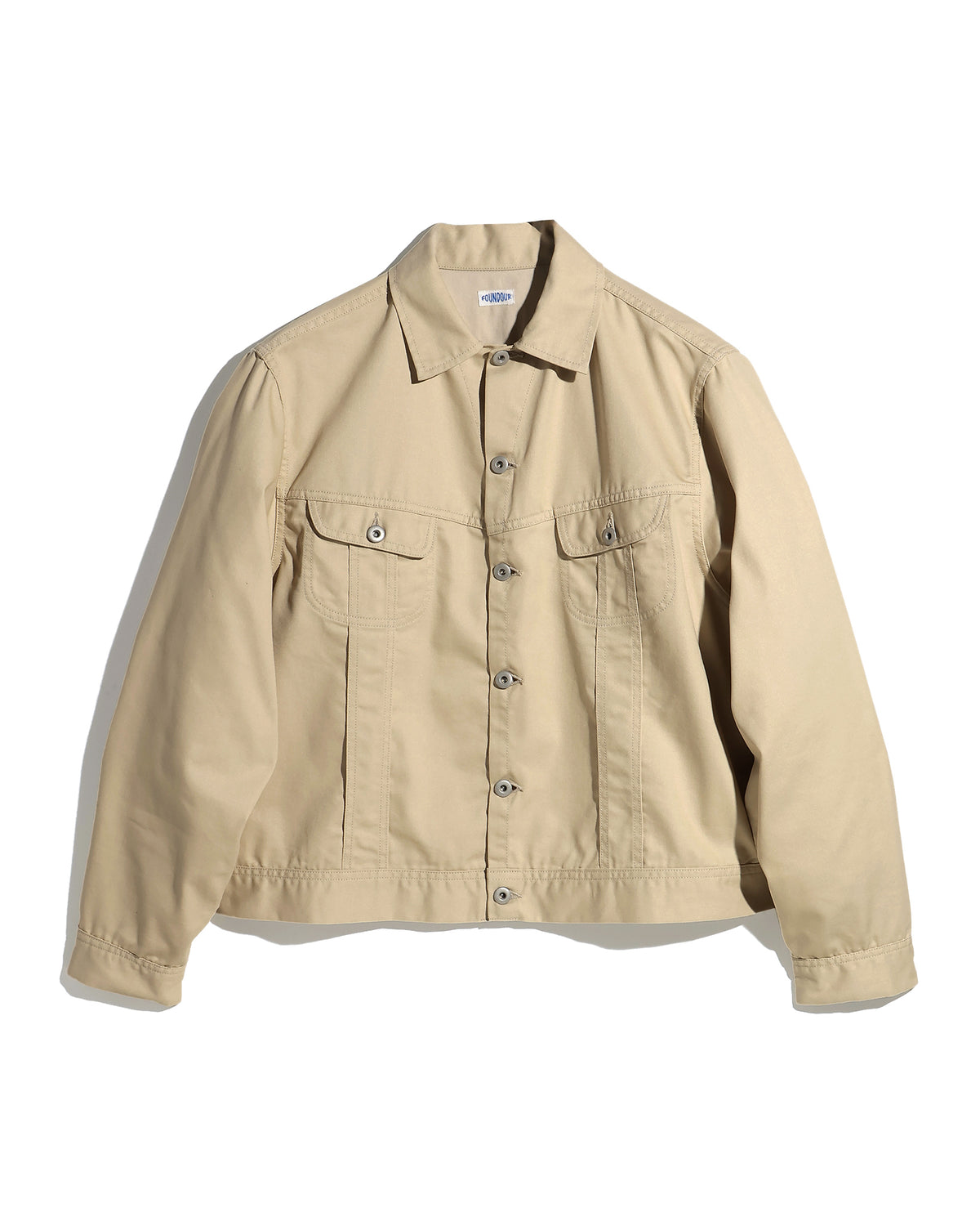 T/C TWILL JACKET BEIGE（テトロンコットンツイルジャケットベージュ 