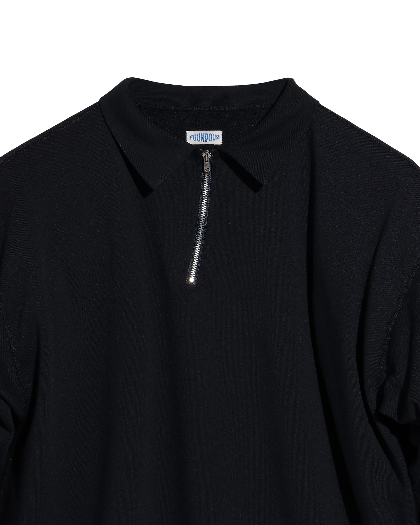 HALF ZIP LONG SLEEVE SHIRT(ハーフジップロングスリーブシャツ)|FOUNDOUR(ファウンダ)ONLINE STORE