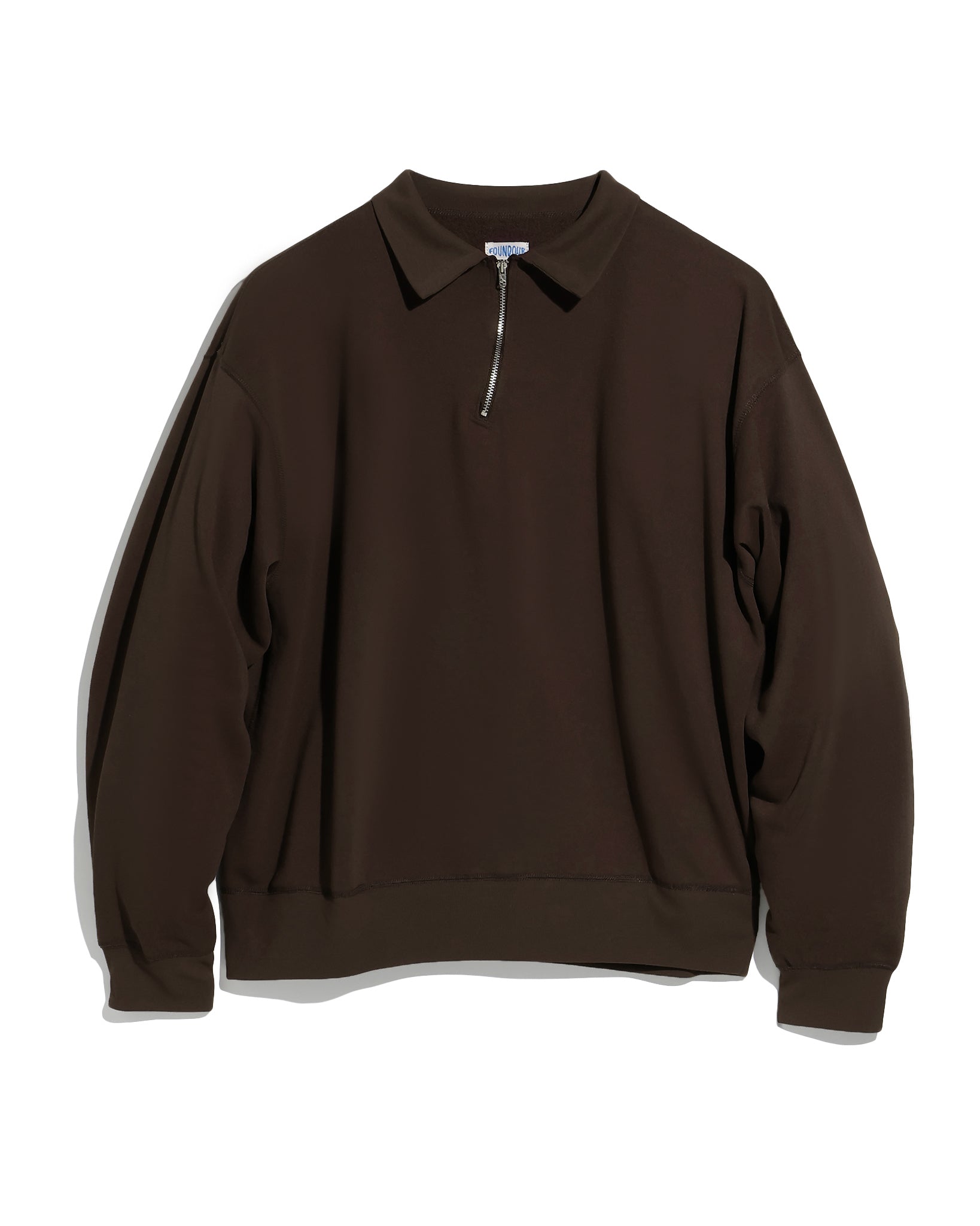 HALF ZIP LONG SLEEVE SHIRT(ハーフジップロングスリーブシャツ)|FOUNDOUR(ファウンダ)ONLINE STORE