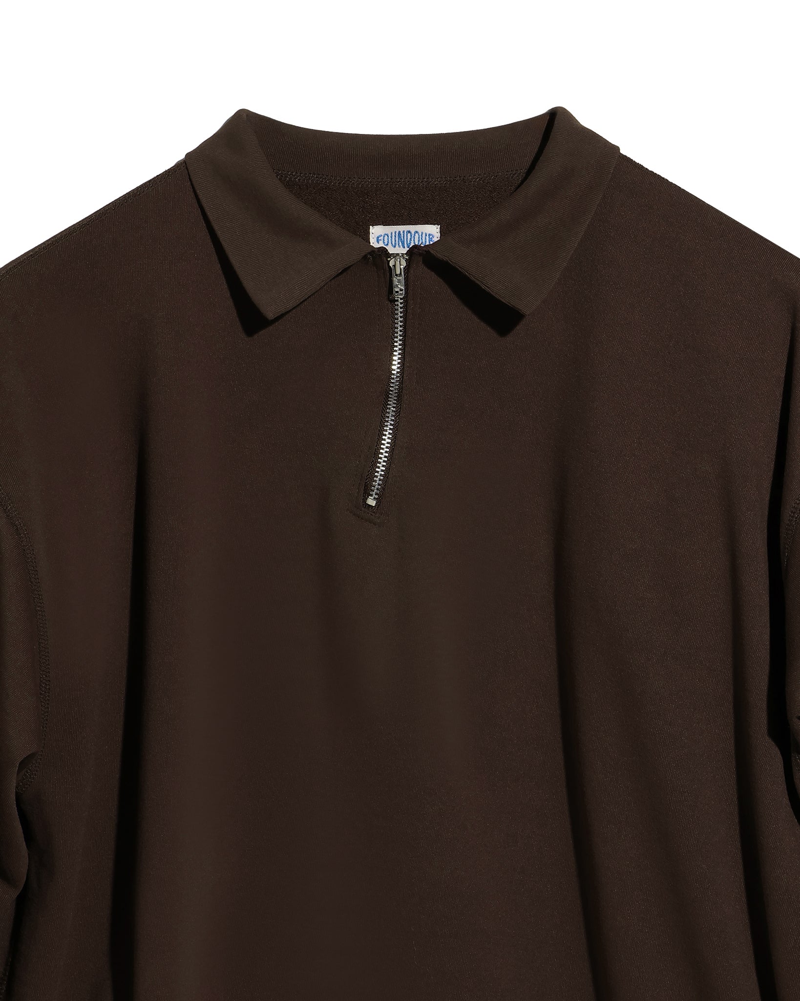 HALF ZIP LONG SLEEVE SHIRT(ハーフジップロングスリーブシャツ)|FOUNDOUR(ファウンダ)ONLINE STORE