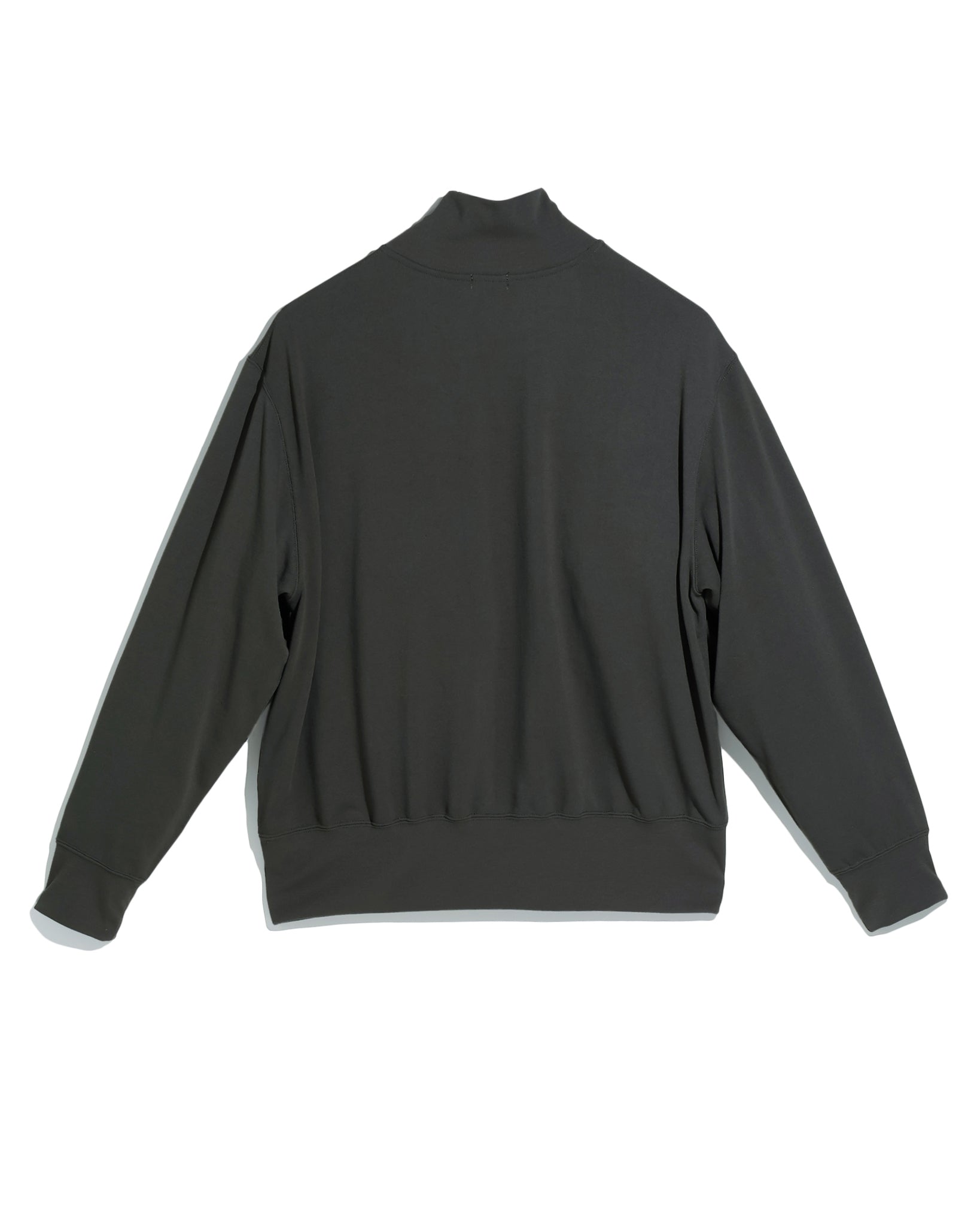POLYESTER HALF ZIP LONG SLEEVE SHIRT(ポリエステルハーフジップロングスリーブシャツ)|FOUNDOUR(ファウンダ)ONLINE STORE