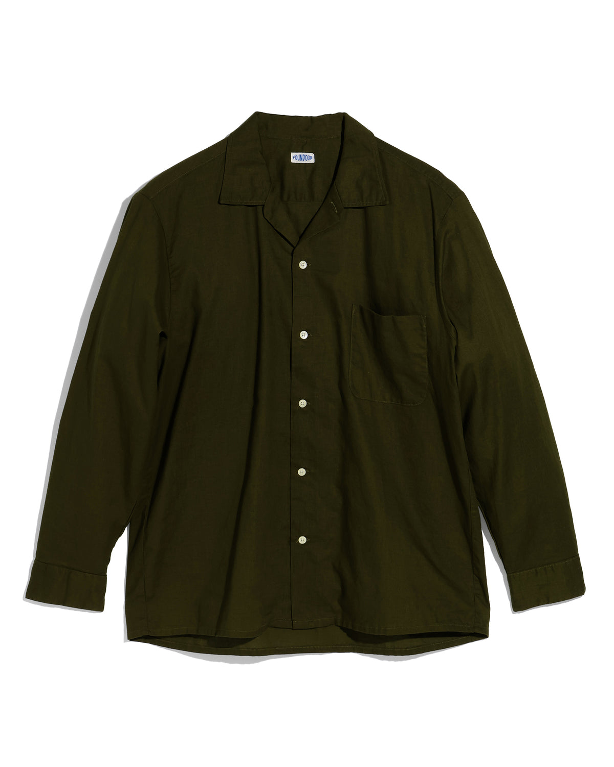 OPEN COLLAR SHIRT（オープンカラーシャツ）｜FOUNDOUR（ファウンダ 