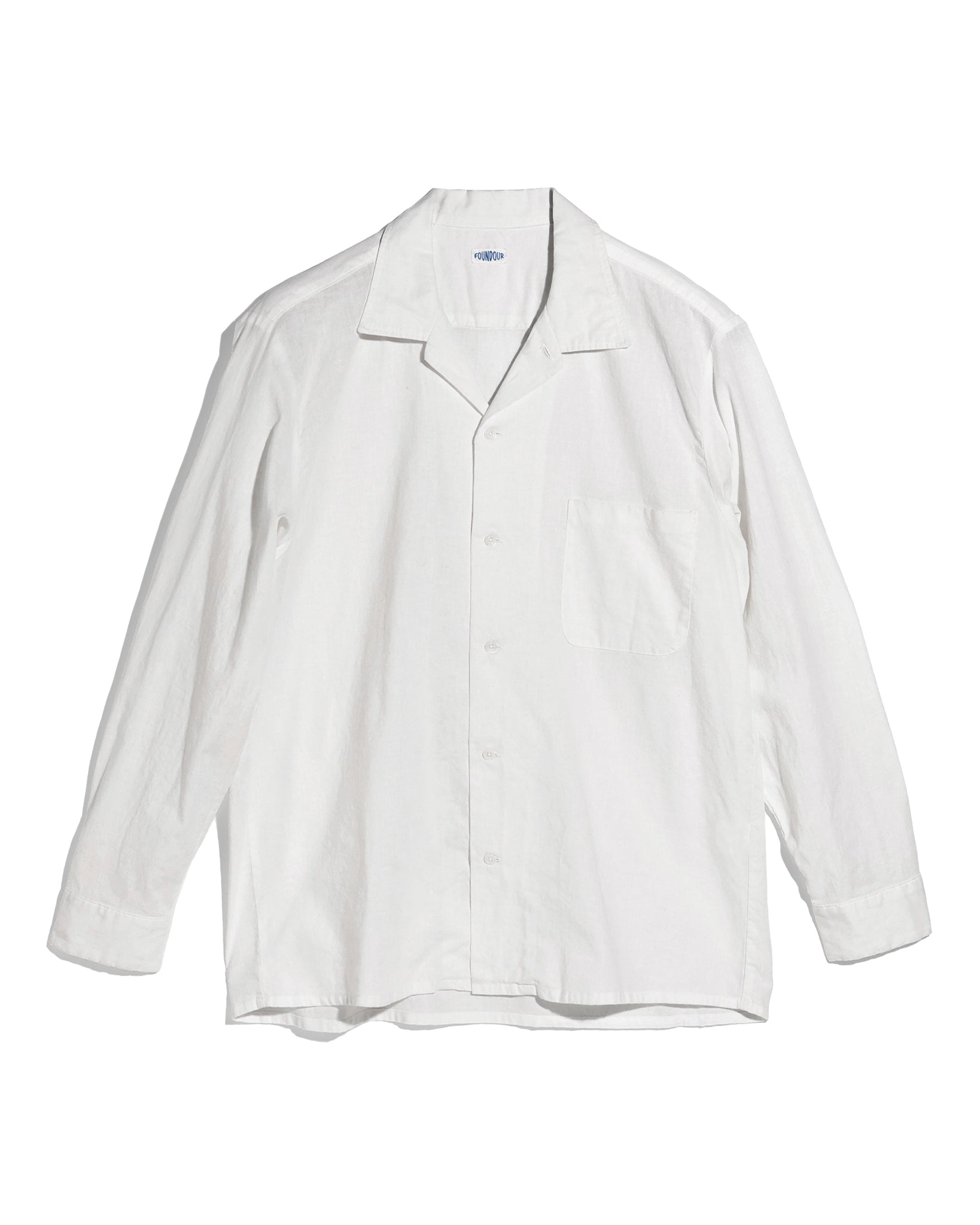 OPEN COLLAR SHIRT(オープンカラーシャツ)|FOUNDOUR(ファウンダ)ONLINE STORE
