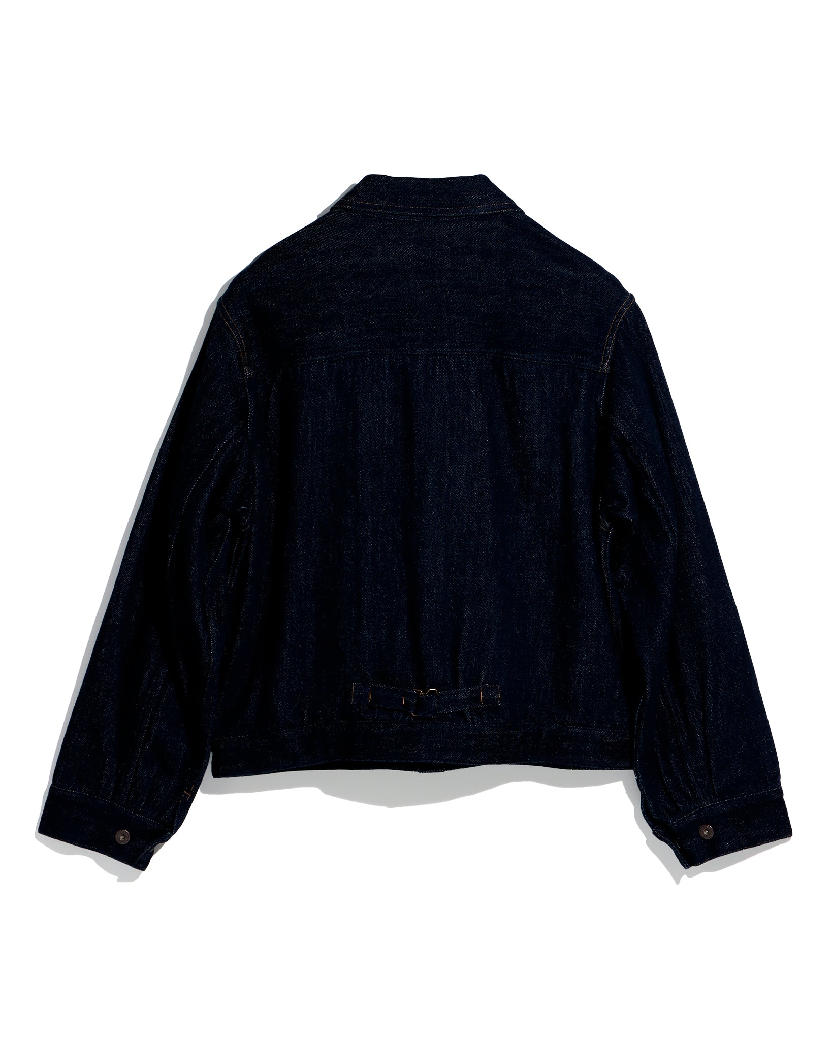 LOOSELY WOVEN DENIM ZIP UP BLOUSON(ルーズリーウーヴンデニムジップアップブルゾン)|FOUNDOUR(ファウンダ)ONLINE STORE