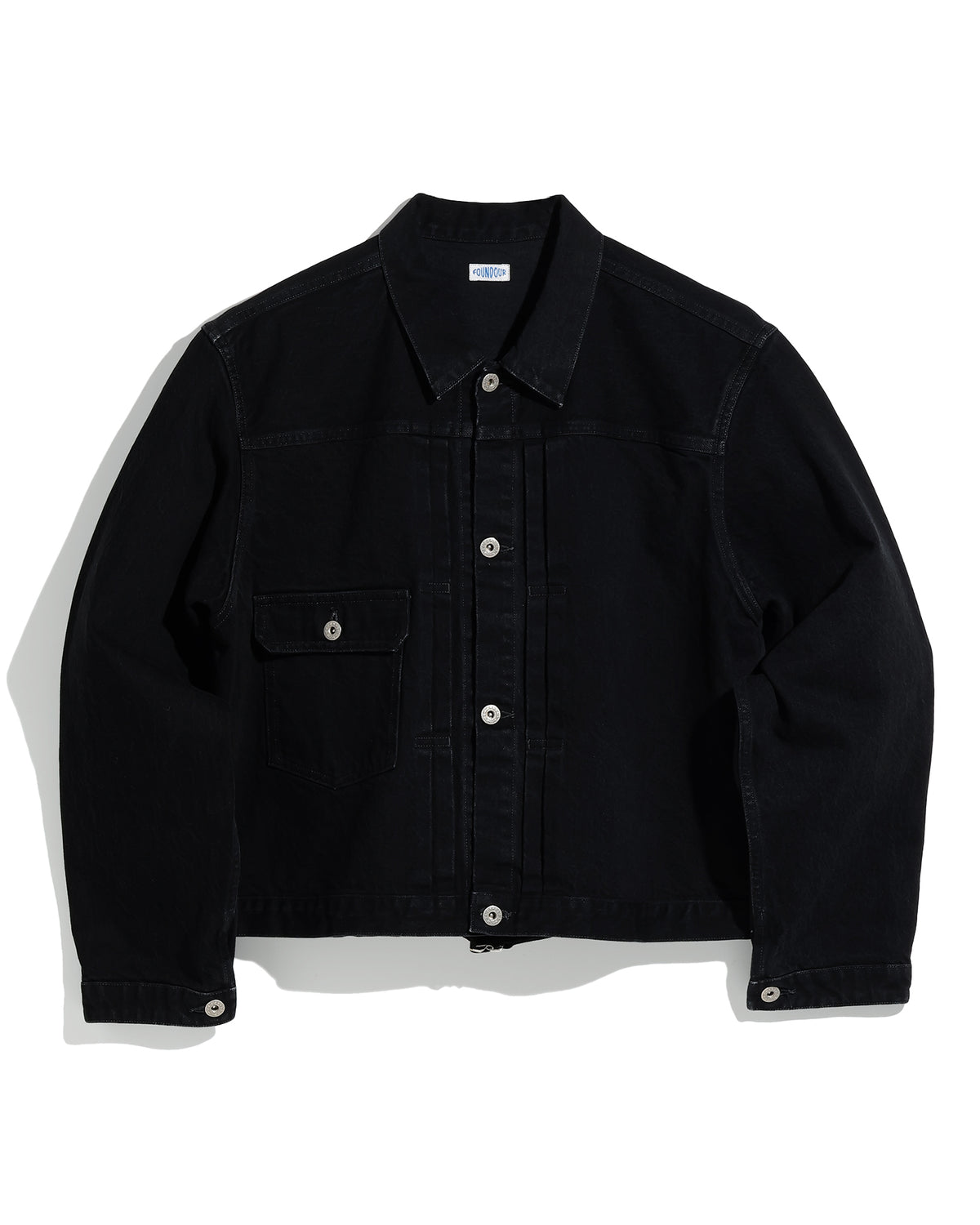BLACK DENIM TRACKER JACKET 1st TYPE（ブラックデニムトラッカー 
