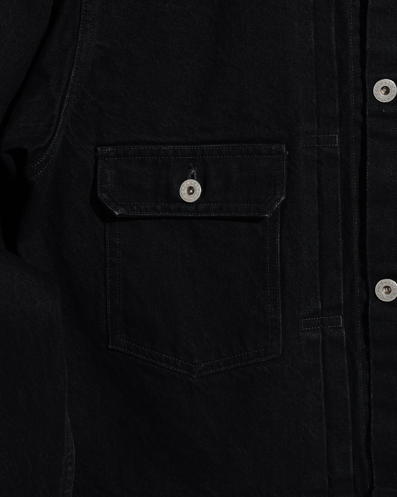 BLACK DENIM TRACKER JACKET 1st TYPE(ブラックデニムトラッカージャケットファーストタイプ)|FOUNDOUR(ファウンダ)ONLINE STORE