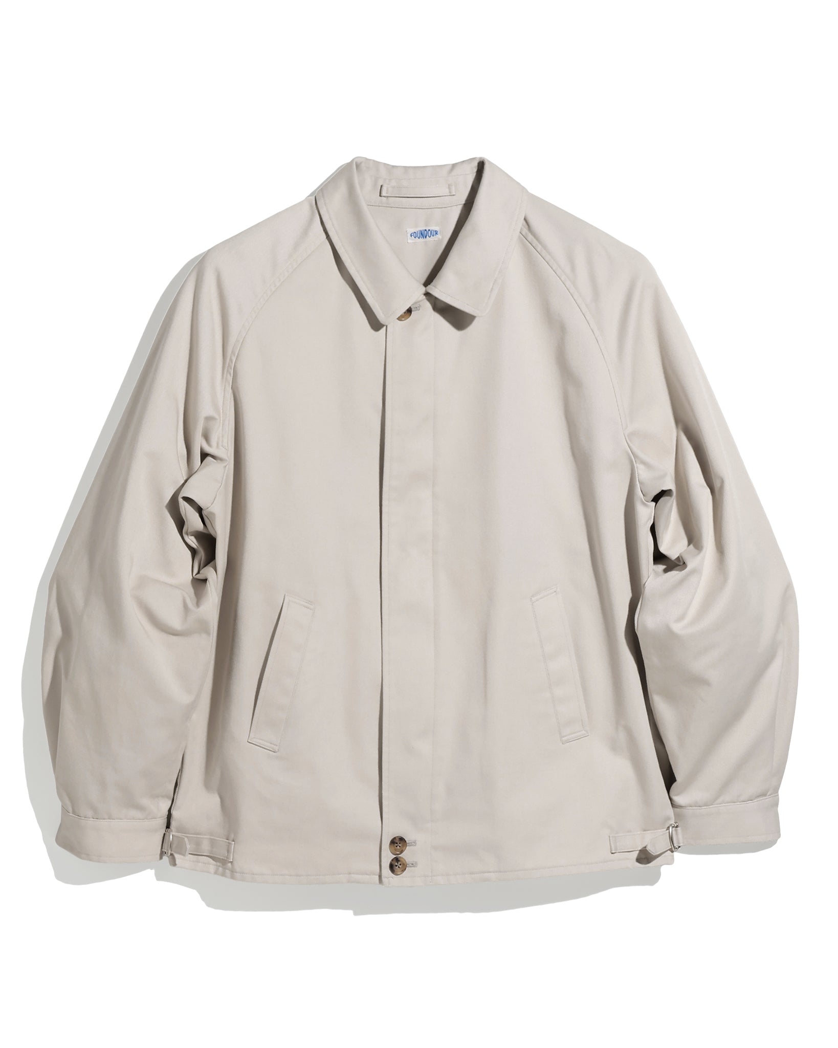 T/C TWILL ZIP UP BLOUSON(テトロンコットンツイルジップアップブルゾン)|FOUNDOUR(ファウンダ)ONLINE STORE