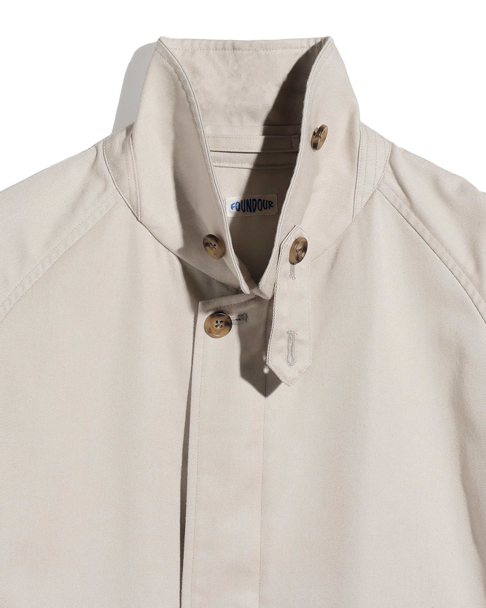 T/C TWILL ZIP UP BLOUSON(テトロンコットンツイルジップアップブルゾン)|FOUNDOUR(ファウンダ)ONLINE STORE