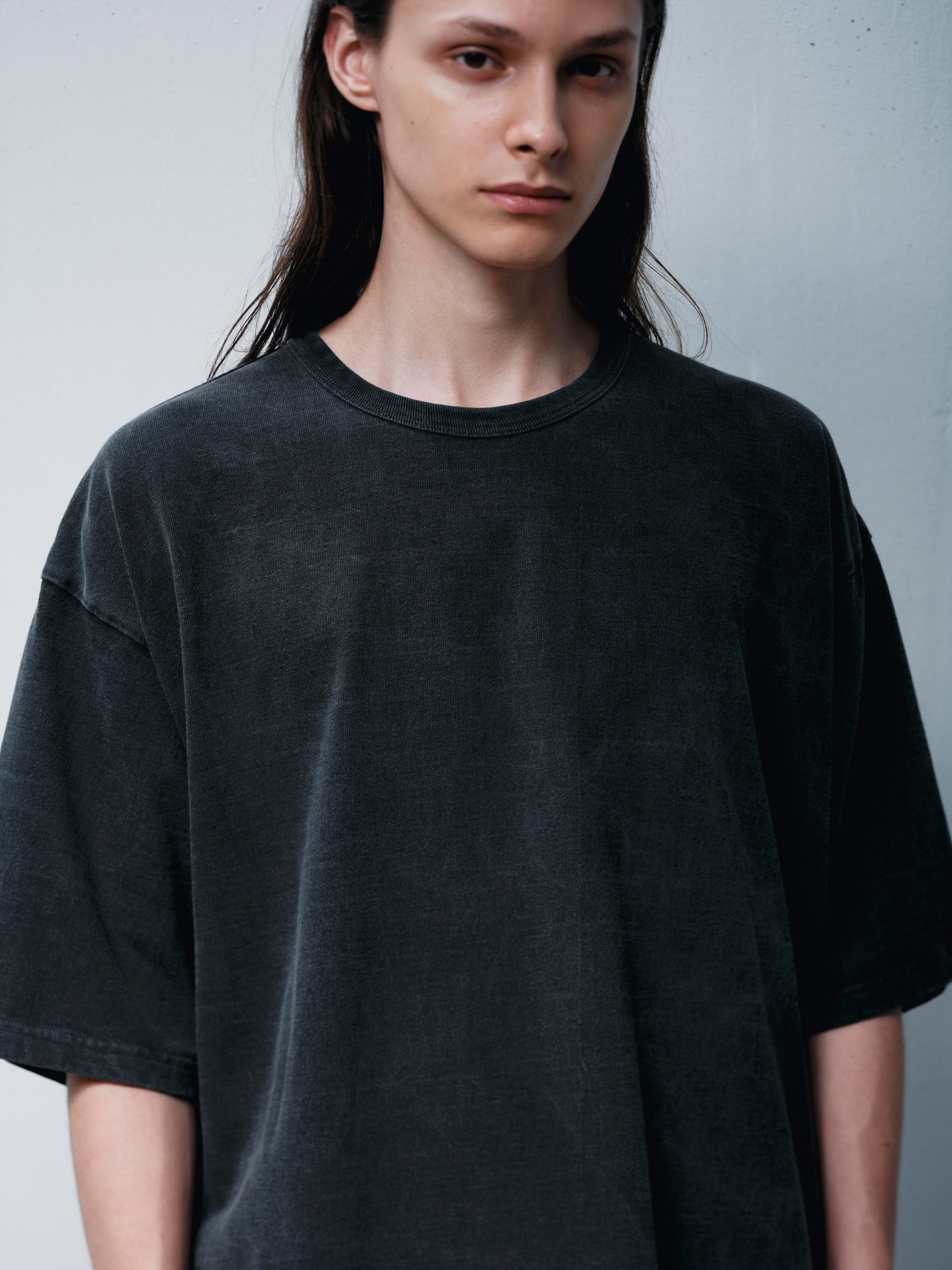 COTTON BD FADE SHORT SLEEVE TEE(コットンボタンダウンショートスリーブTシャツ)|FOUNDOUR(ファウンダ)ONLINE STORE