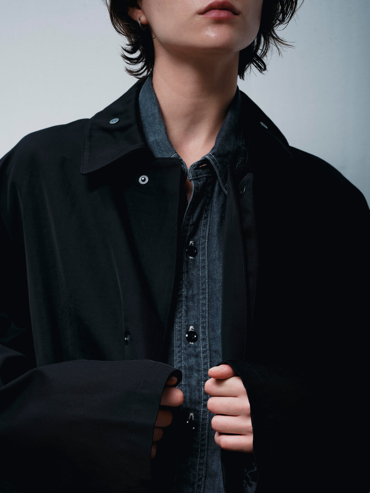 COTTON VISCOSE OVERCOAT(コットンビスコースオーバーコート)|FOUNDOUR(ファウンダ)ONLINE STORE