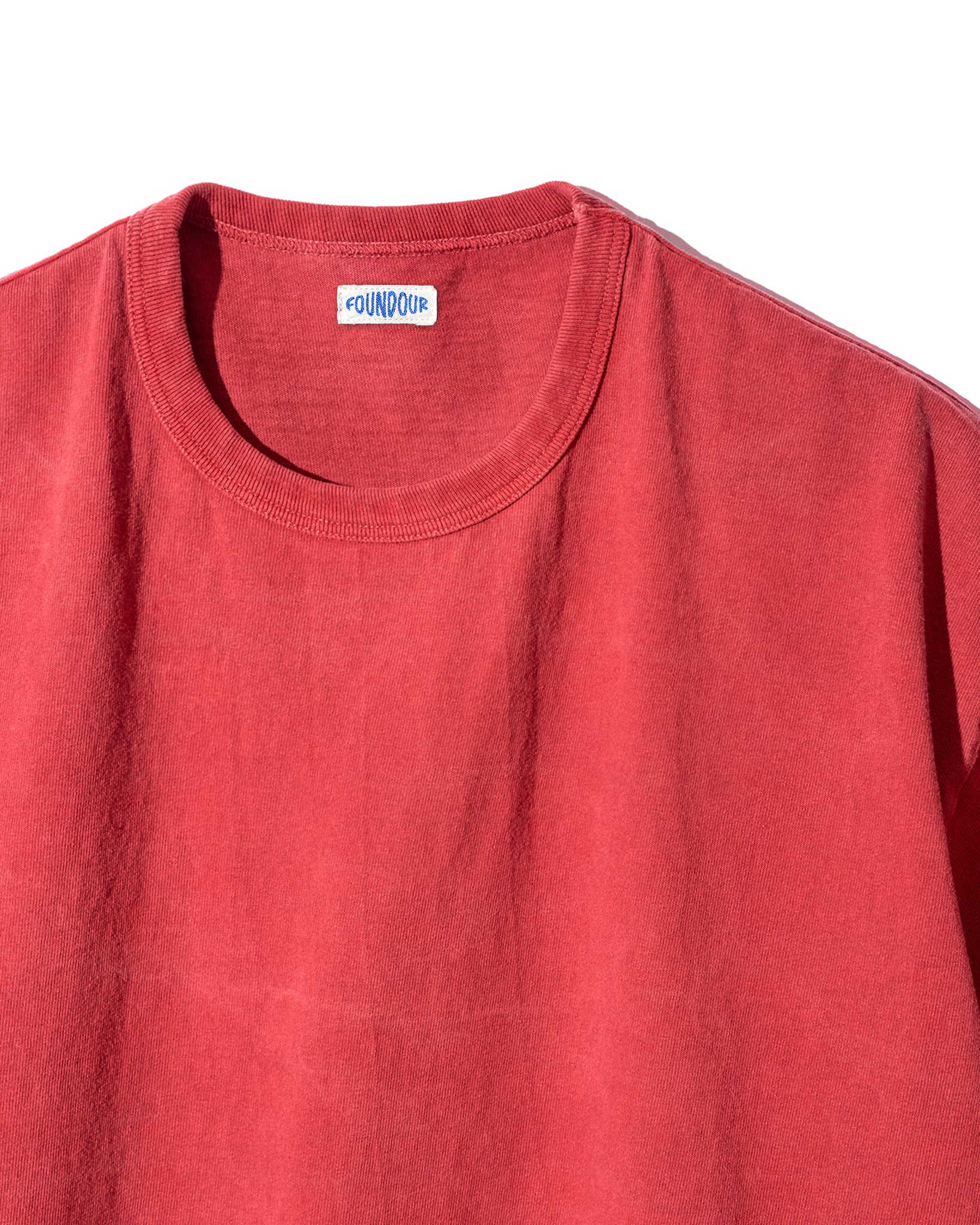 COTTON BD FADE SHORT SLEEVE TEE(コットンボタンダウンショートスリーブTシャツ)|FOUNDOUR(ファウンダ)ONLINE STORE