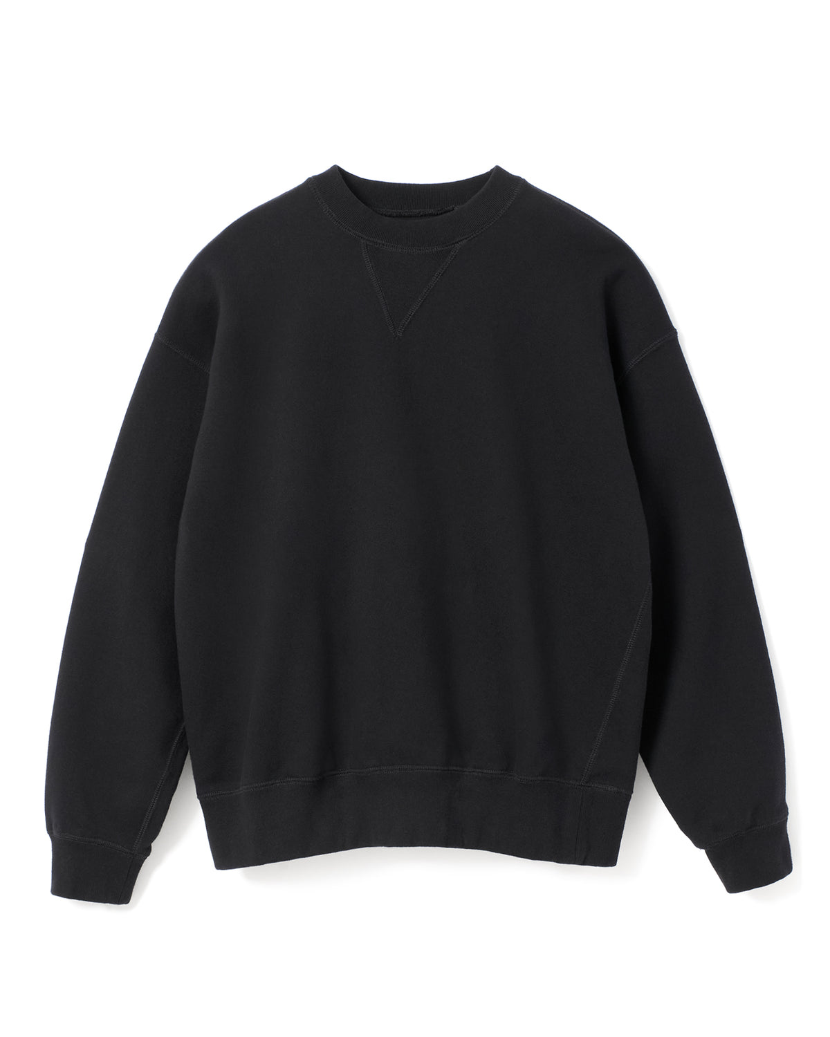 COTTON FRENCH TERRY CREW NECK SWEAT(コットンフレンチテリークルーネックスウェット)|FOUNDOUR(ファウンダ)ONLINE STORE