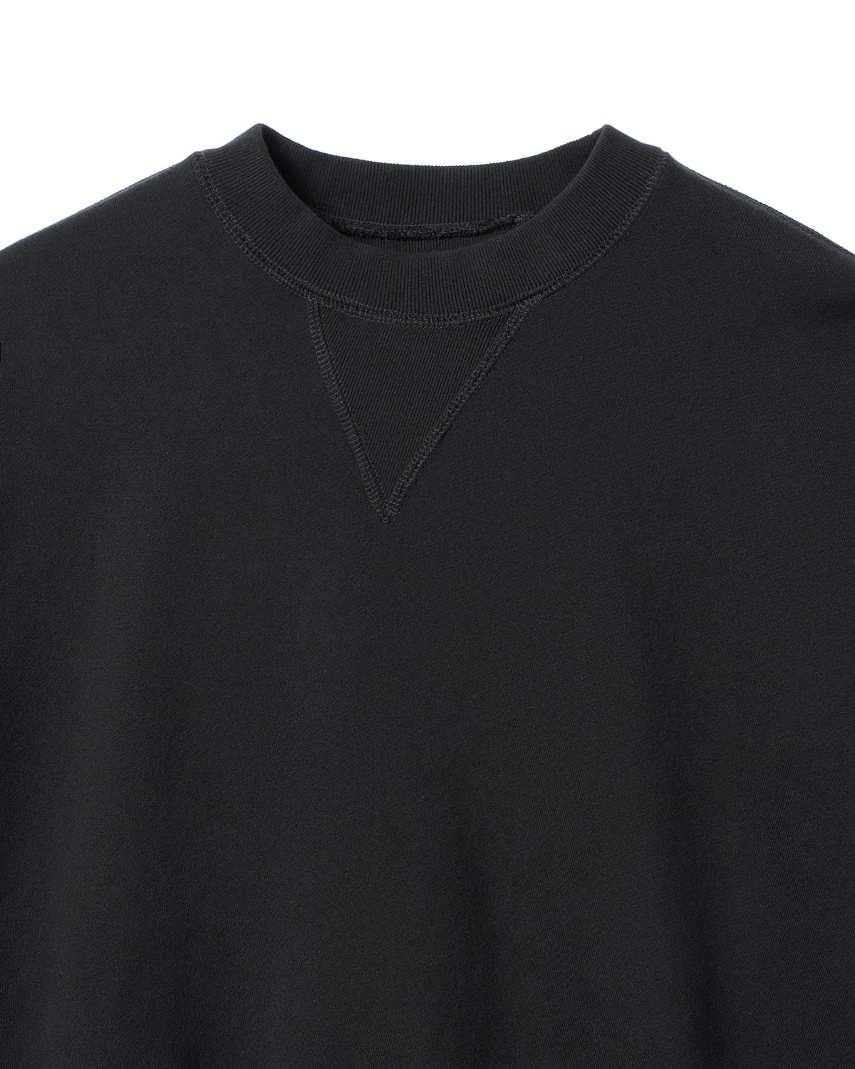 COTTON FRENCH TERRY CREW NECK SWEAT(コットンフレンチテリークルーネックスウェット)|FOUNDOUR(ファウンダ)ONLINE STORE