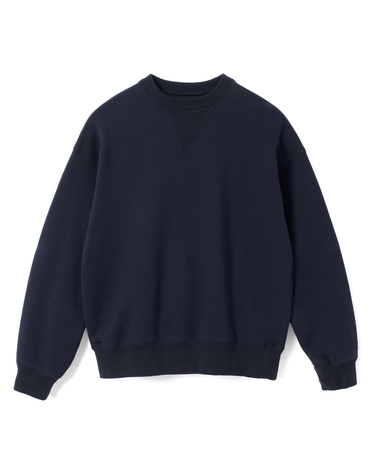 COTTON FRENCH TERRY CREW NECK SWEAT(コットンフレンチテリークルーネックスウェット)|FOUNDOUR(ファウンダ)ONLINE STORE