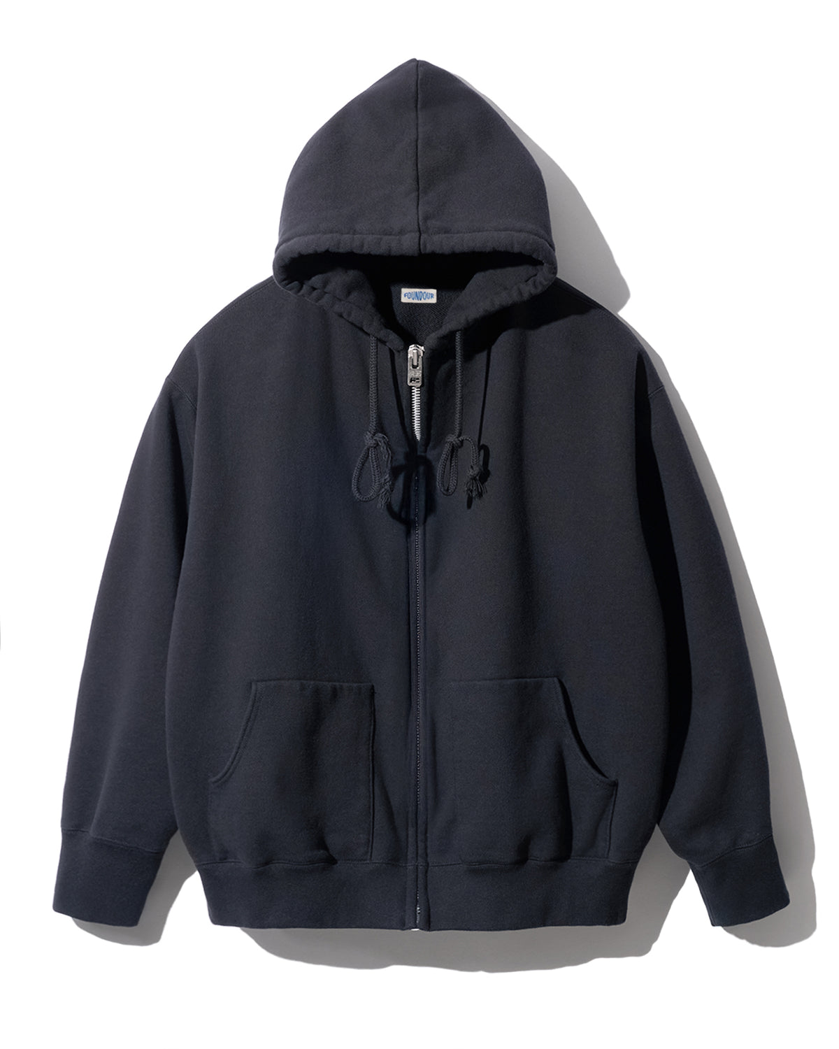 COTTON FRENCH TERRY ZIP UP HOODIE(コットンフレンチテリージップアップフーディー)|FOUNDOUR(ファウンダ)ONLINE STORE