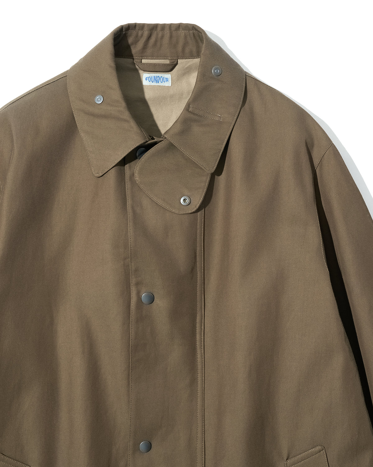 COTTON VISCOSE OVERCOAT(コットンビスコースオーバーコート)|FOUNDOUR(ファウンダ)ONLINE STORE