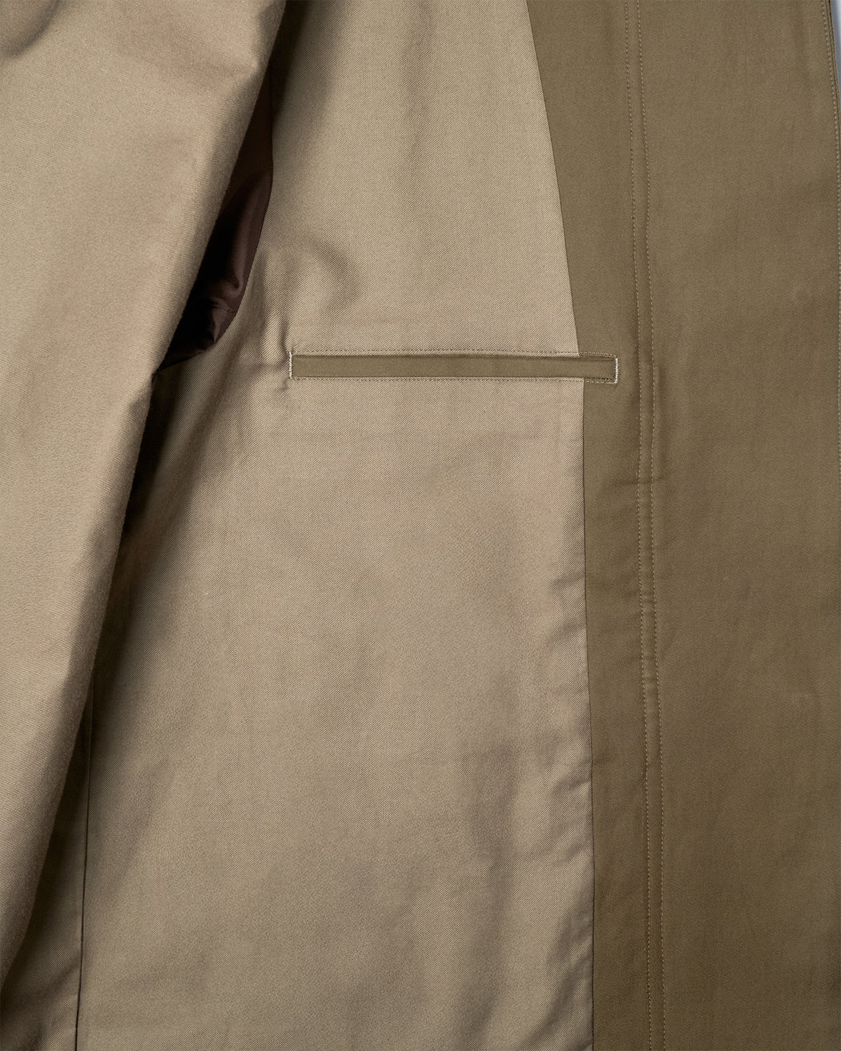 COTTON VISCOSE OVERCOAT(コットンビスコースオーバーコート)|FOUNDOUR(ファウンダ)ONLINE STORE