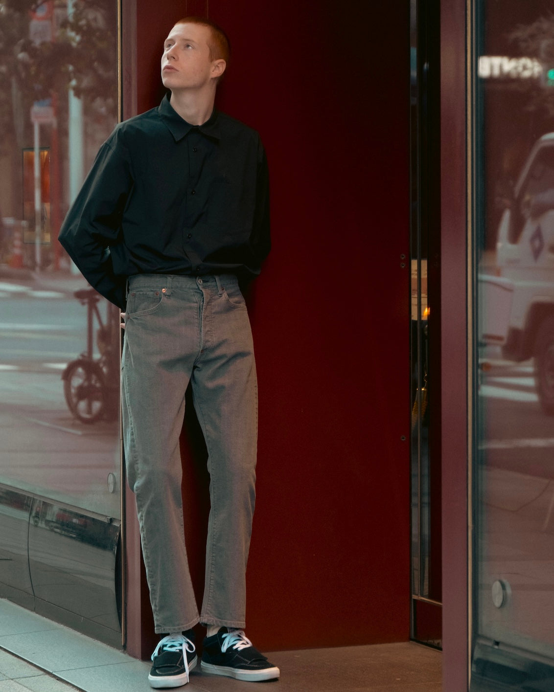 BLACK DENIM PANTS(ブラックデニムパンツ)|FOUNDOUR(ファウンダ)ONLINE STORE