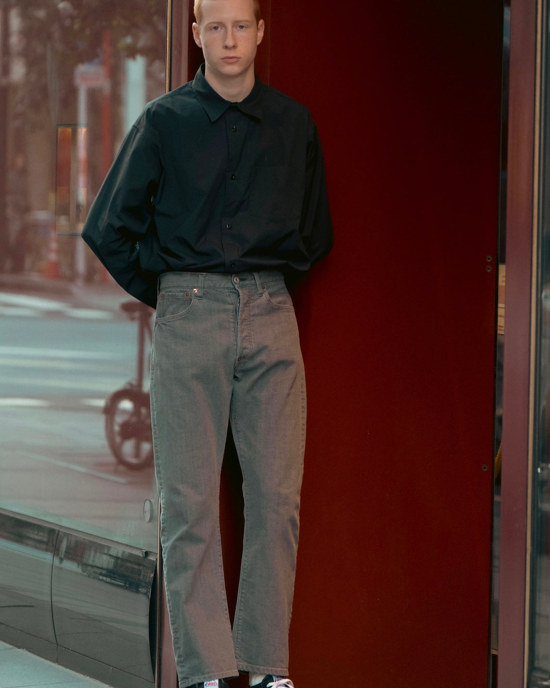 BLACK DENIM PANTS(ブラックデニムパンツ)|FOUNDOUR(ファウンダ)ONLINE STORE