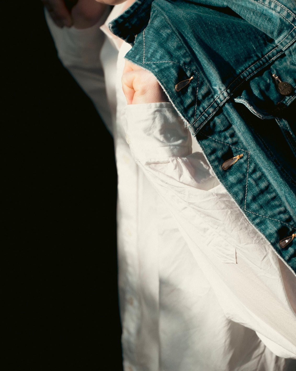 DENIM TRACKER JACKET(デニムトラッカージャケット)|FOUNDOUR(ファウンダ)ONLINE STORE