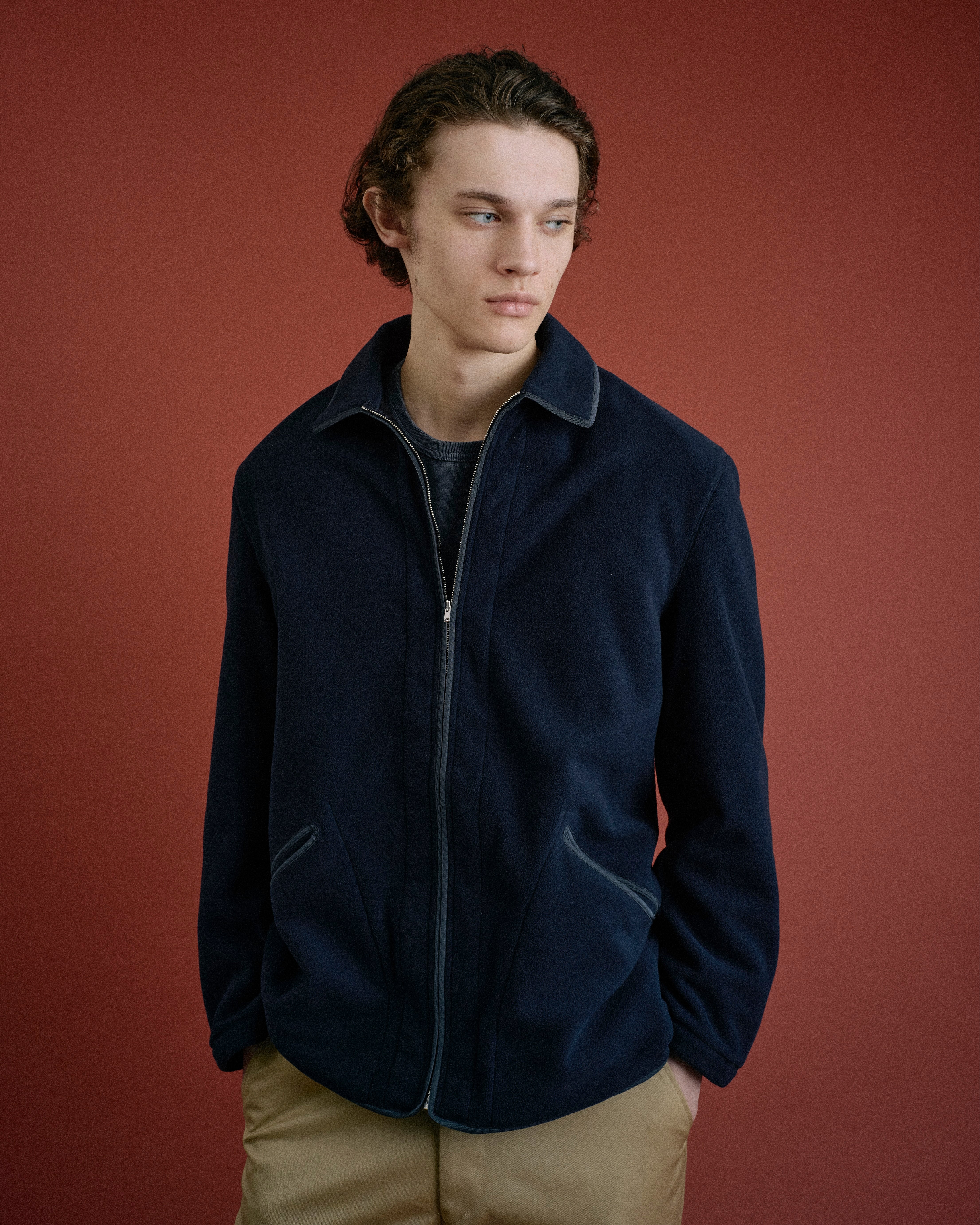 FLEECE ZIP BLOUSON(フリースジップブルゾン)|FOUNDOUR(ファウンダ)ONLINE STORE