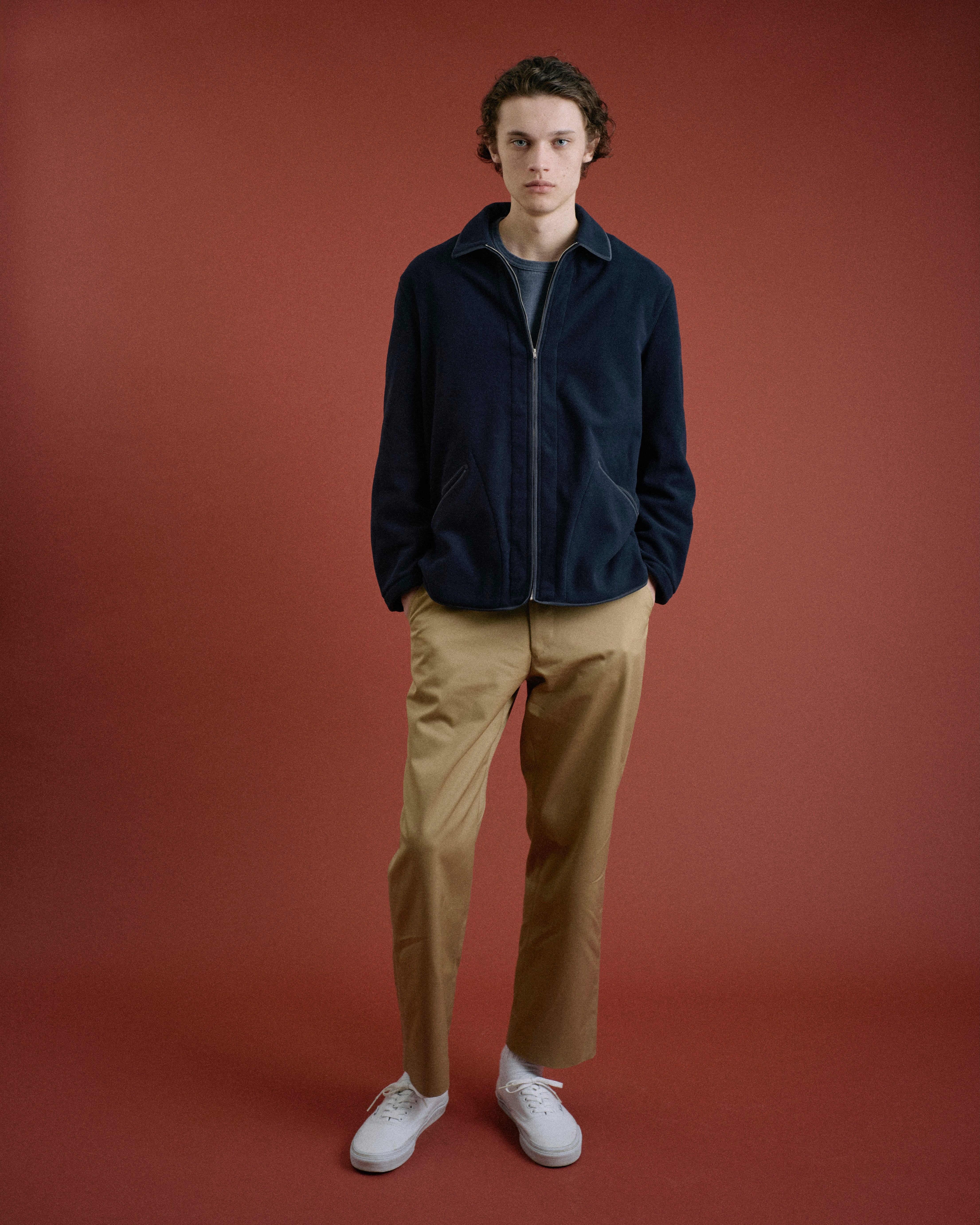 FLEECE ZIP BLOUSON(フリースジップブルゾン)|FOUNDOUR(ファウンダ)ONLINE STORE