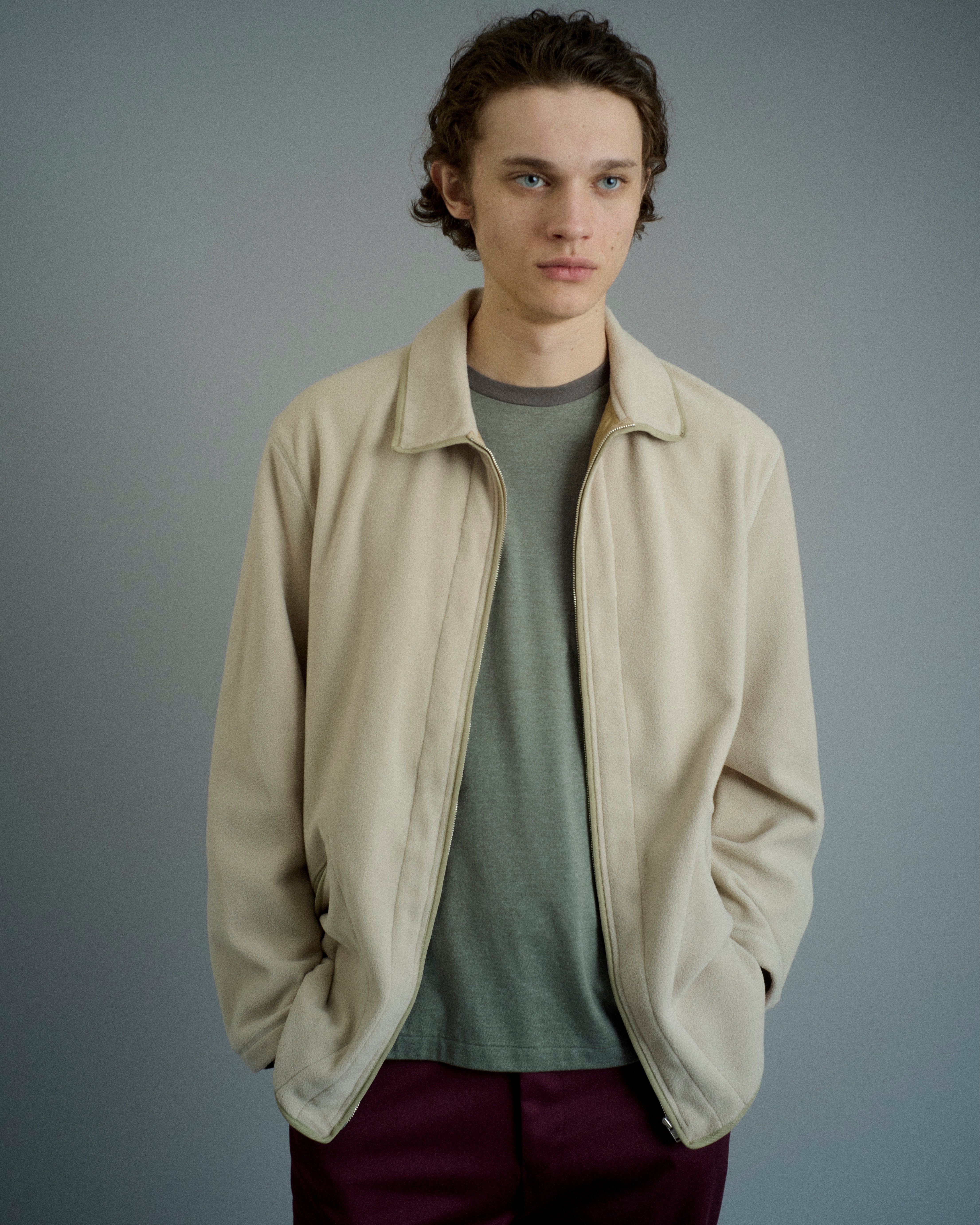 FLEECE ZIP BLOUSON(フリースジップブルゾン)|FOUNDOUR(ファウンダ)ONLINE STORE