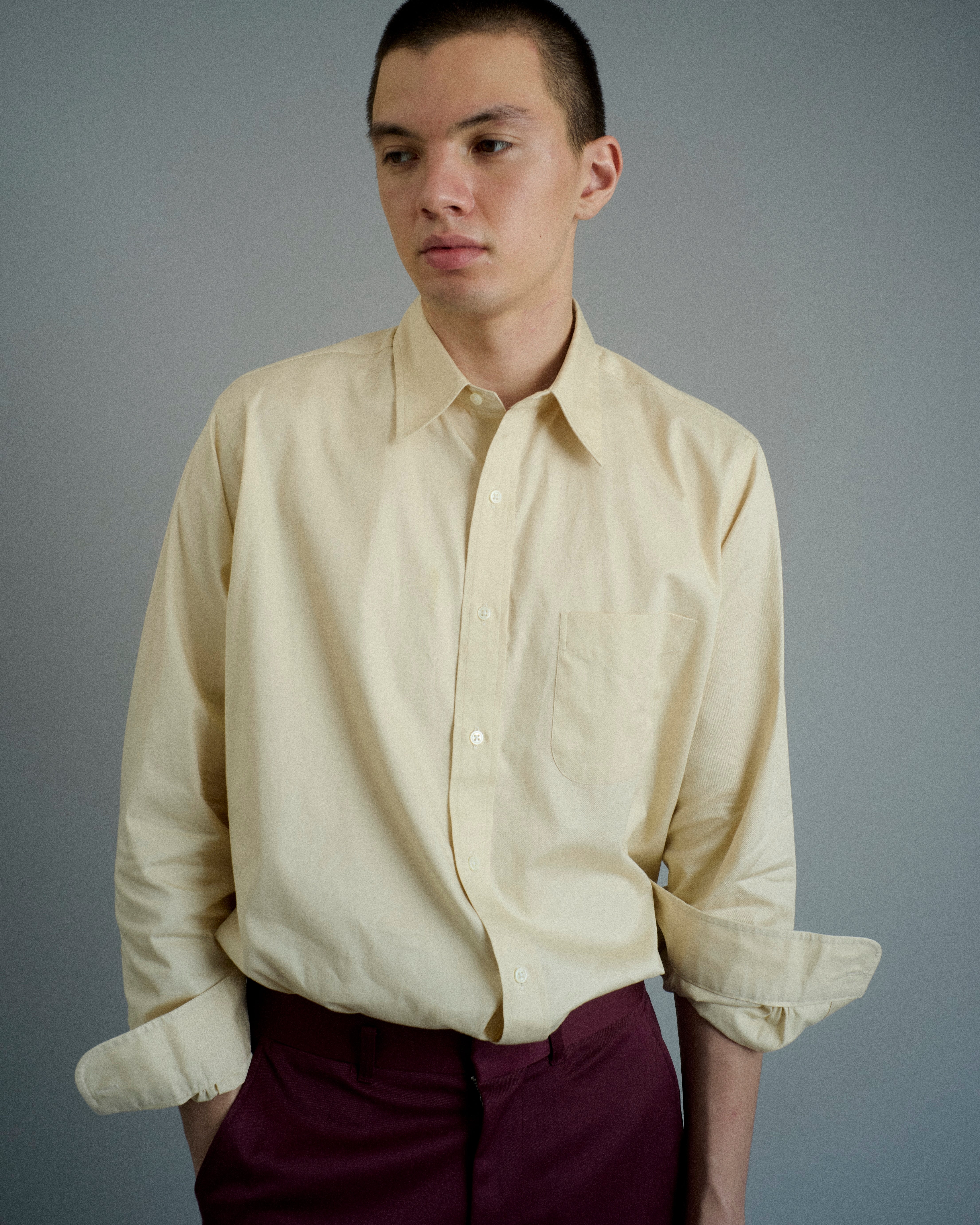 REGULAR COLLAR SHIRT(レギュラーカラーシャツ)|FOUNDOUR(ファウンダ)ONLINE STORE