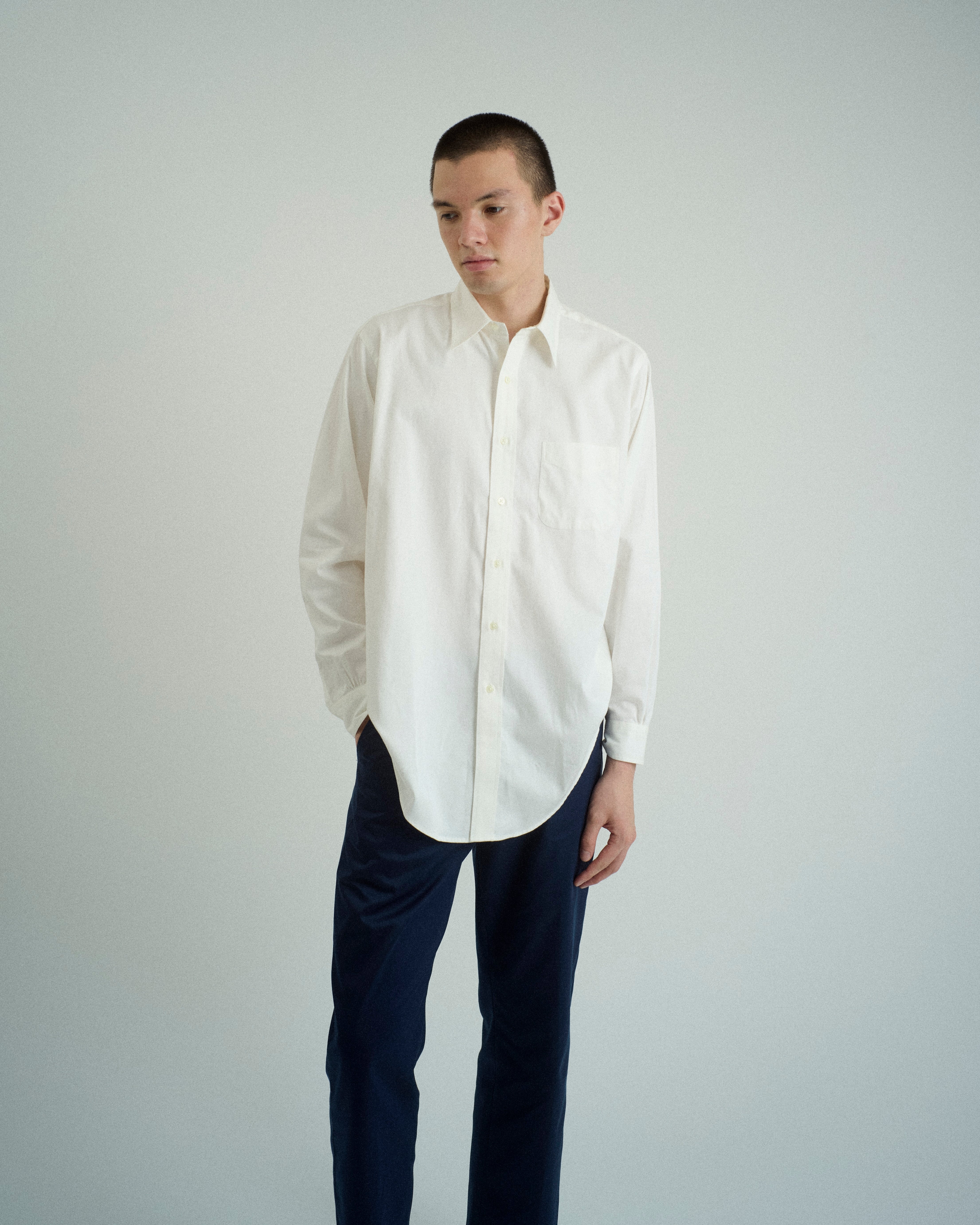 REGULAR COLLAR SHIRT(レギュラーカラーシャツ)|FOUNDOUR(ファウンダ)ONLINE STORE