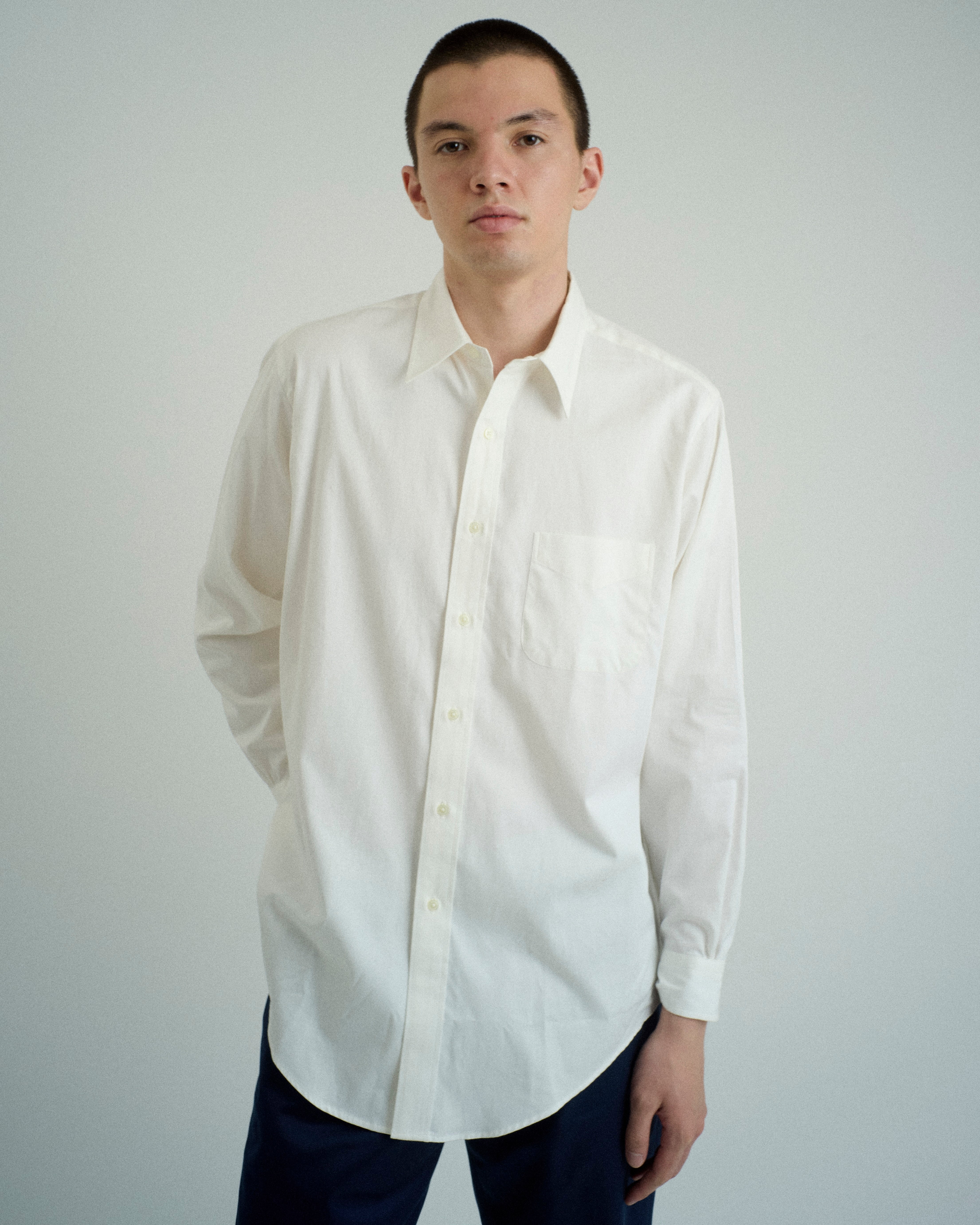 REGULAR COLLAR SHIRT(レギュラーカラーシャツ)|FOUNDOUR(ファウンダ)ONLINE STORE