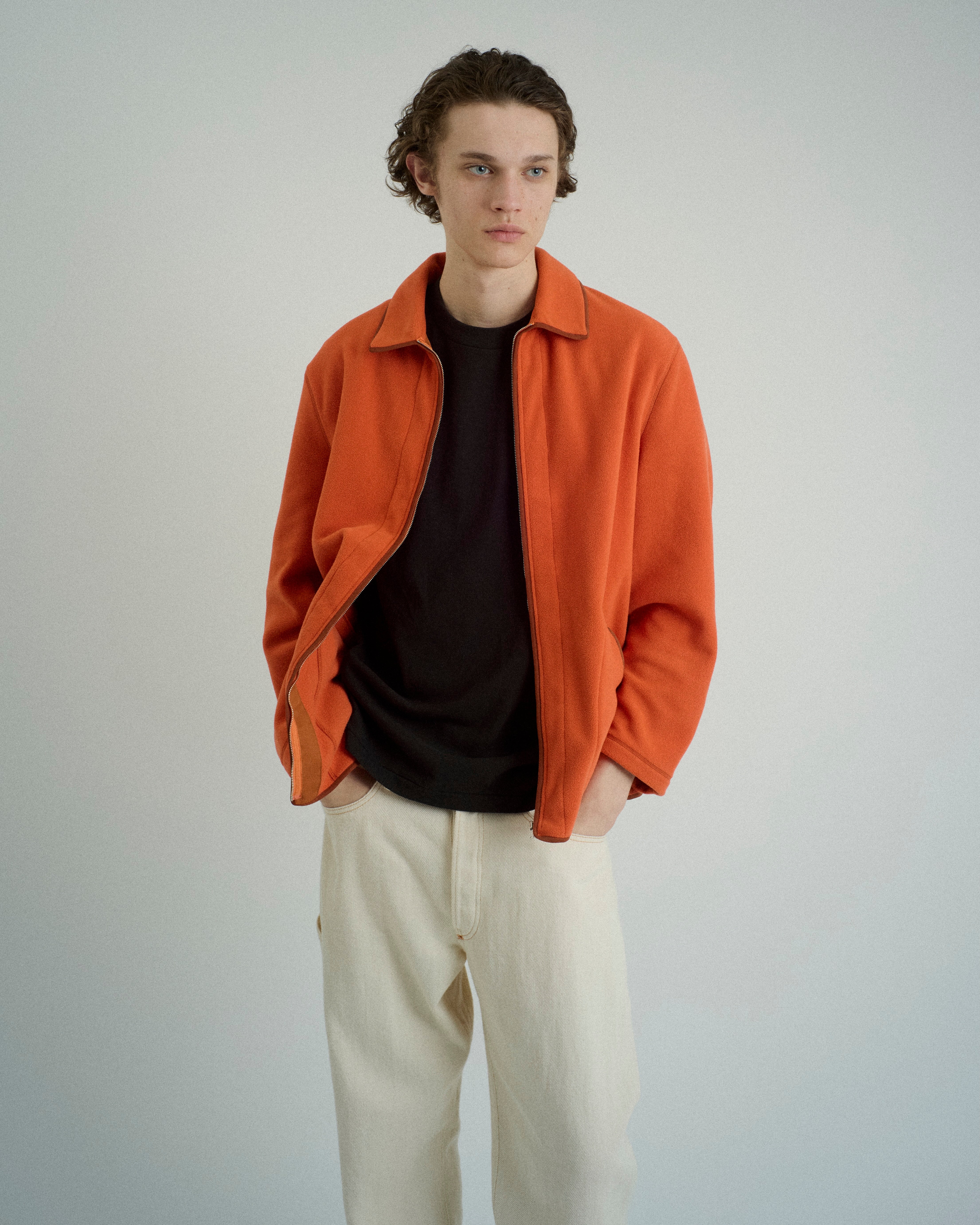 FLEECE ZIP BLOUSON(フリースジップブルゾン)|FOUNDOUR(ファウンダ)ONLINE STORE