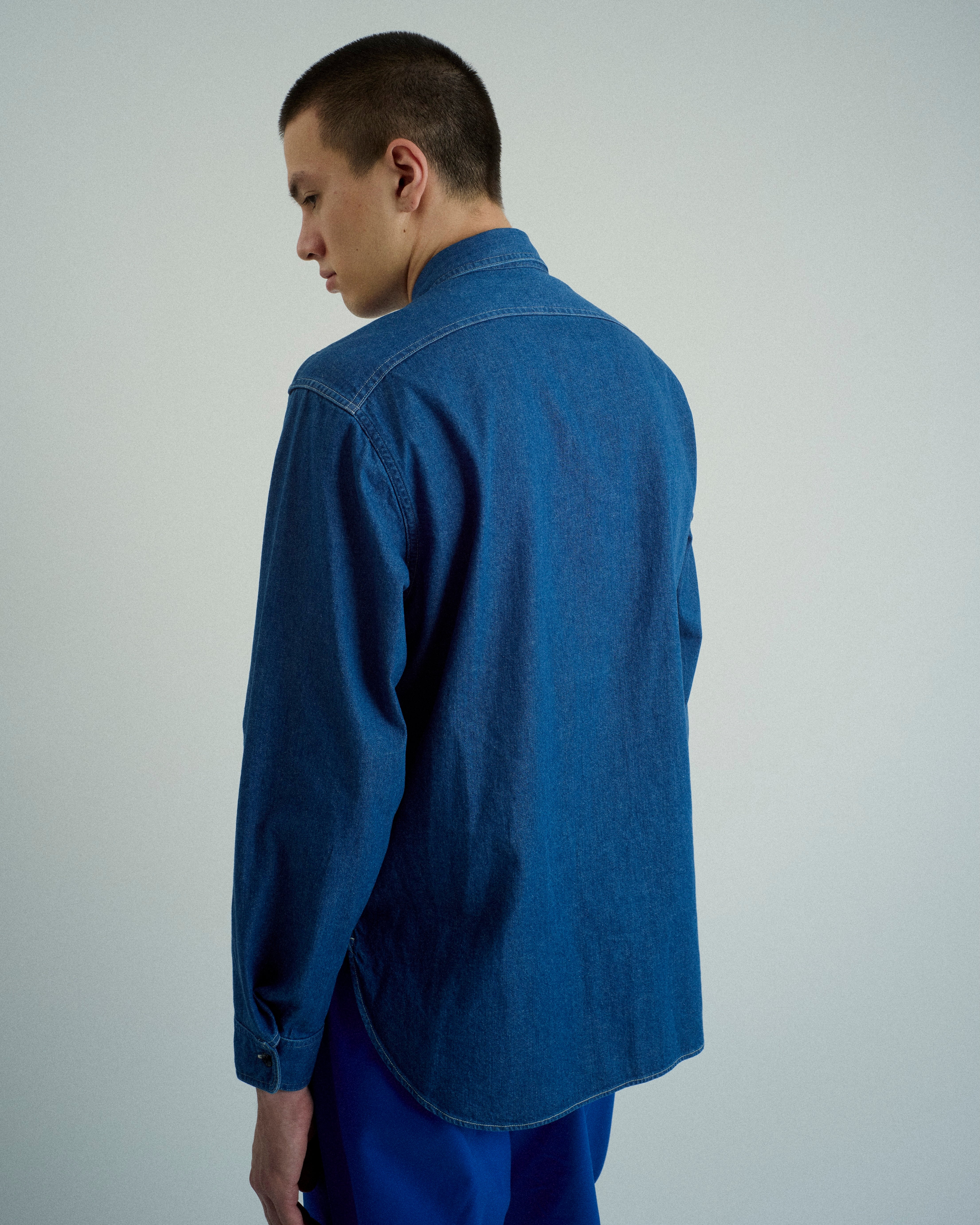 DENIM WORK SHIRT(デニムワークシャツ)|FOUNDOUR(ファウンダ)ONLINE STORE
