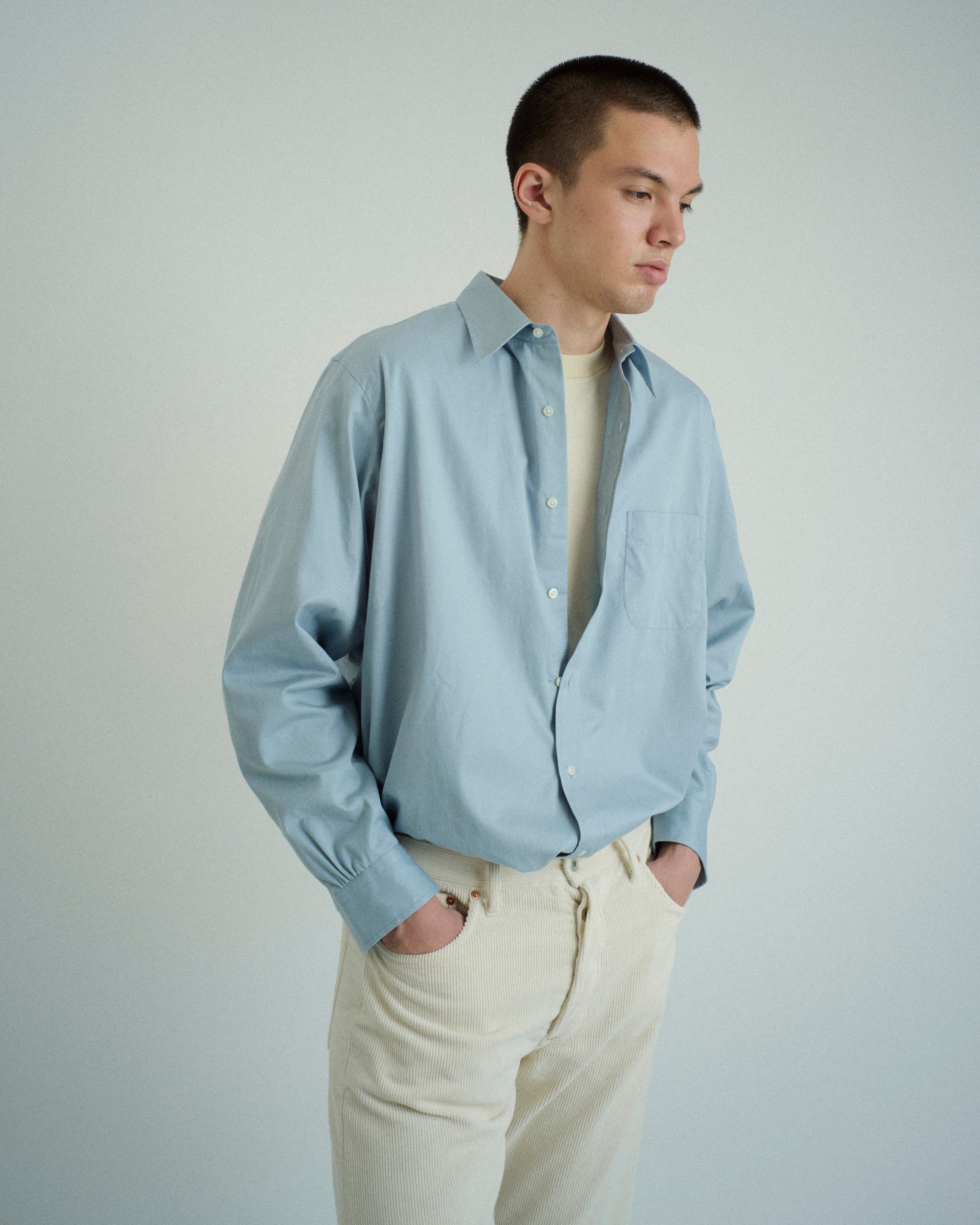 REGULAR COLLAR SHIRT(レギュラーカラーシャツ)|FOUNDOUR(ファウンダ)ONLINE STORE