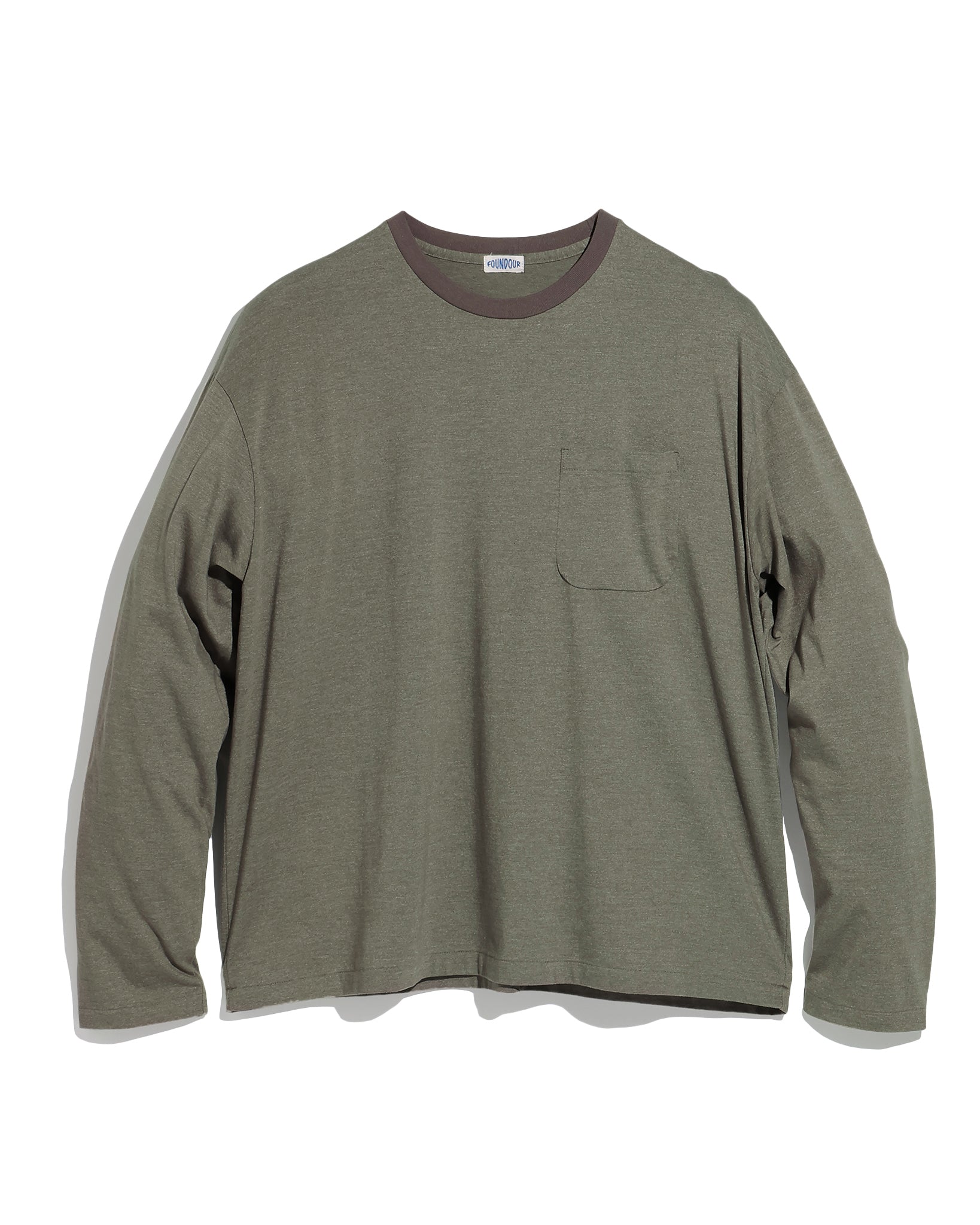 LONG SLEEVE POCKET TEE SHIRT（ロングスリーブポケットTシャツ）｜FOUNDOUR（ファウンダ）ONLINE STORE