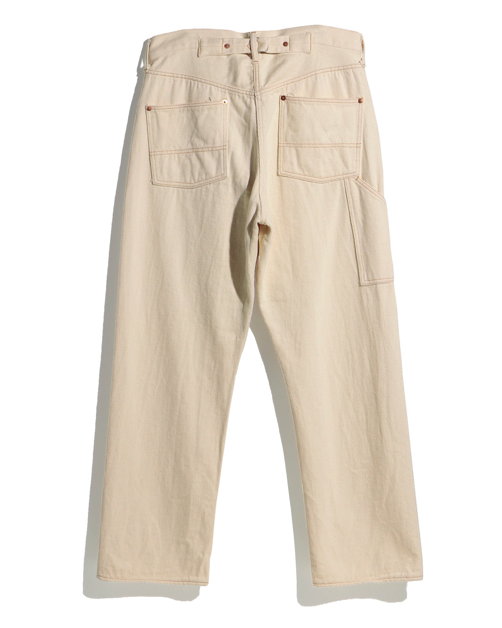 LOOSELY WOVEN DENIM WORK PANTS（ルーズリーウーヴンデニムワーク