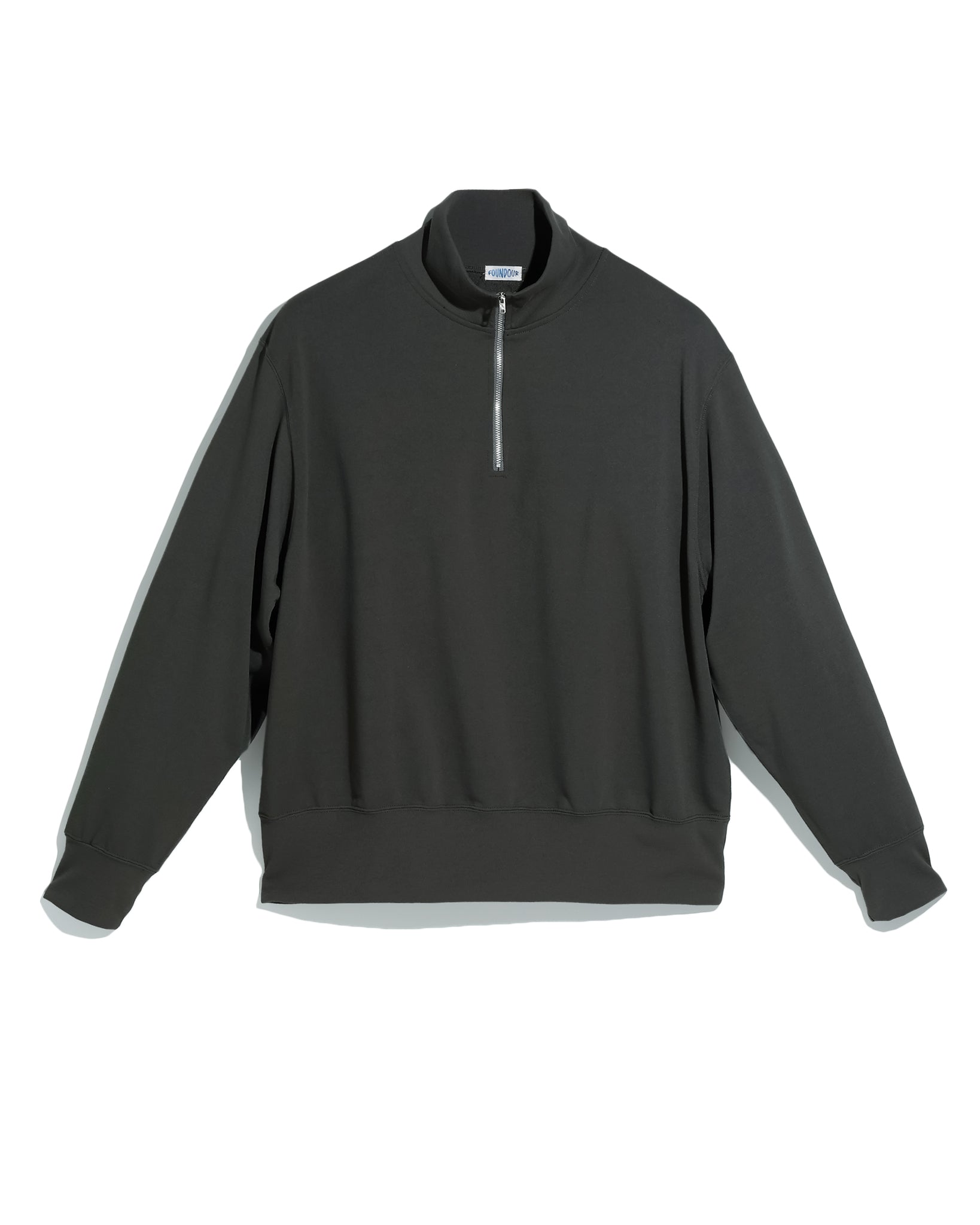 POLYESTER HALF ZIP LONG SLEEVE SHIRT（ポリエステルハーフジップ