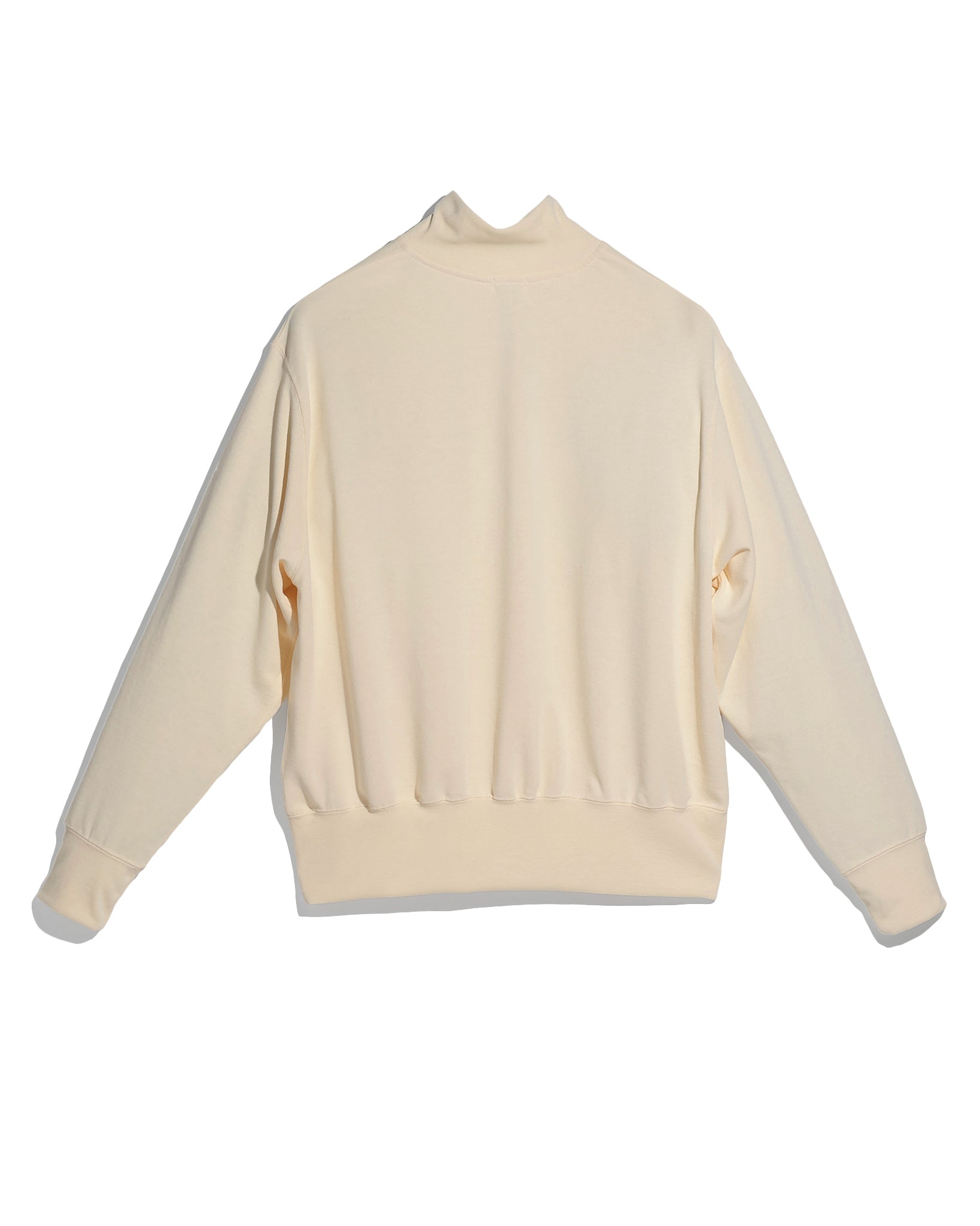 POLYESTER HALF ZIP LONG SLEEVE SHIRT（ポリエステルハーフジップロングスリーブシャツ）｜FOUNDOUR（ファウンダ）ONLINE STORE
