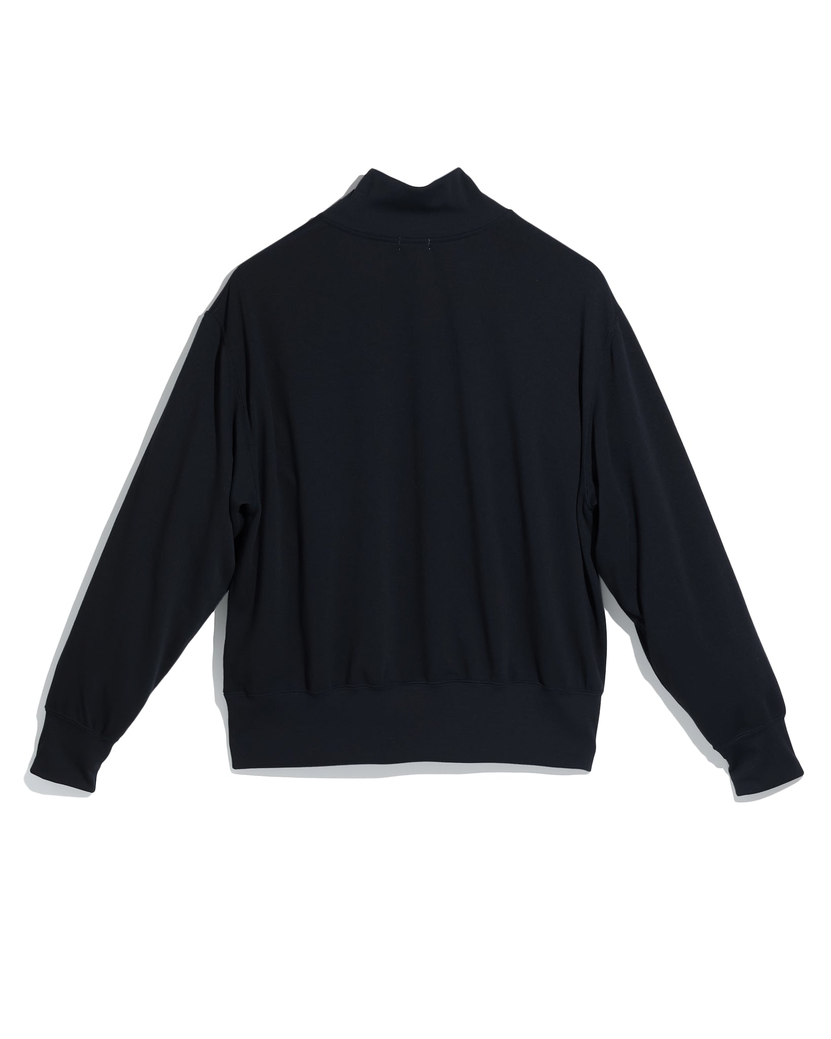 POLYESTER HALF ZIP LONG SLEEVE SHIRT（ポリエステルハーフジップロングスリーブシャツ）｜FOUNDOUR（ファウンダ）ONLINE STORE