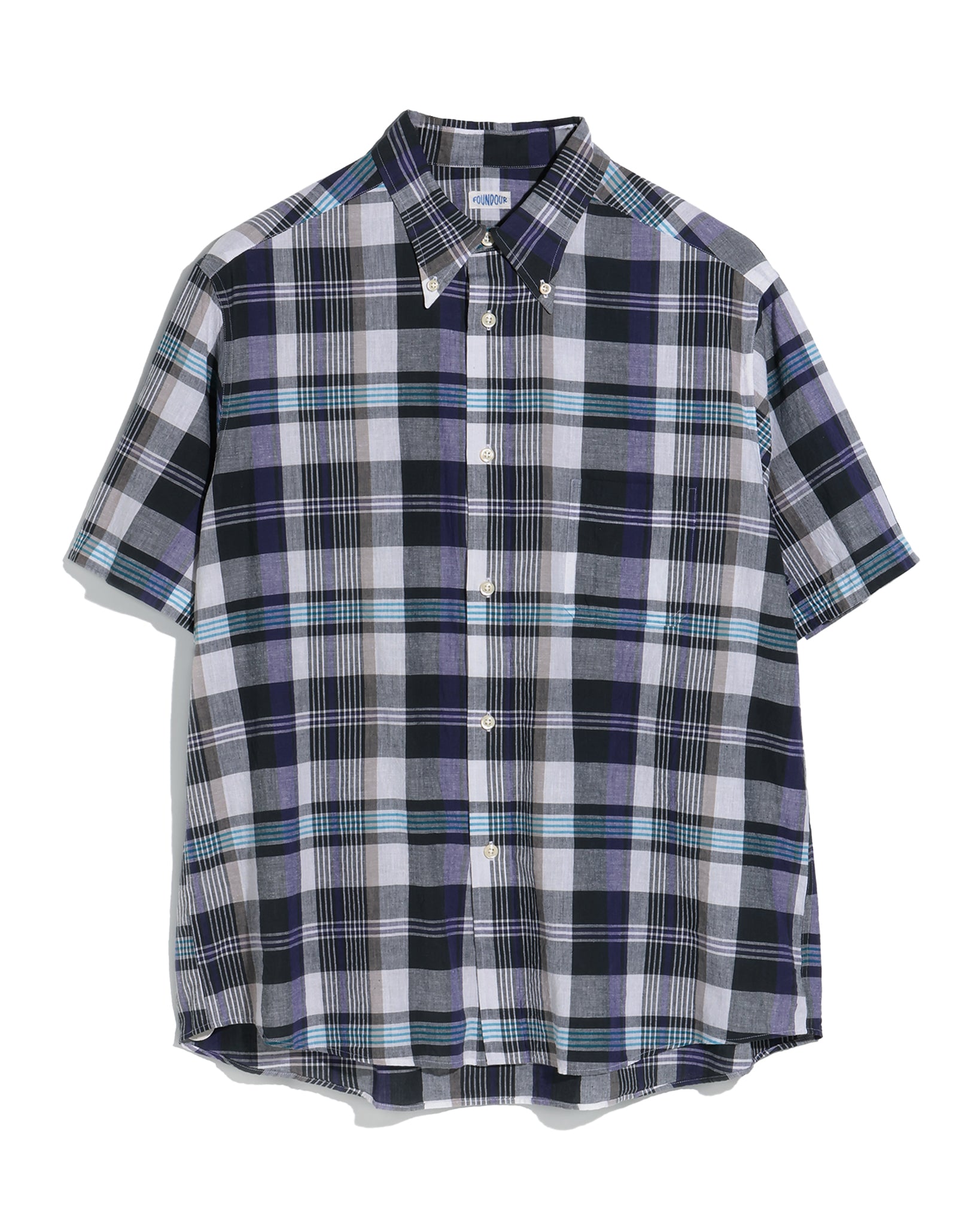 COTTON MADRAS CHECK SHIRT（コットンマドラスチェックシャツ