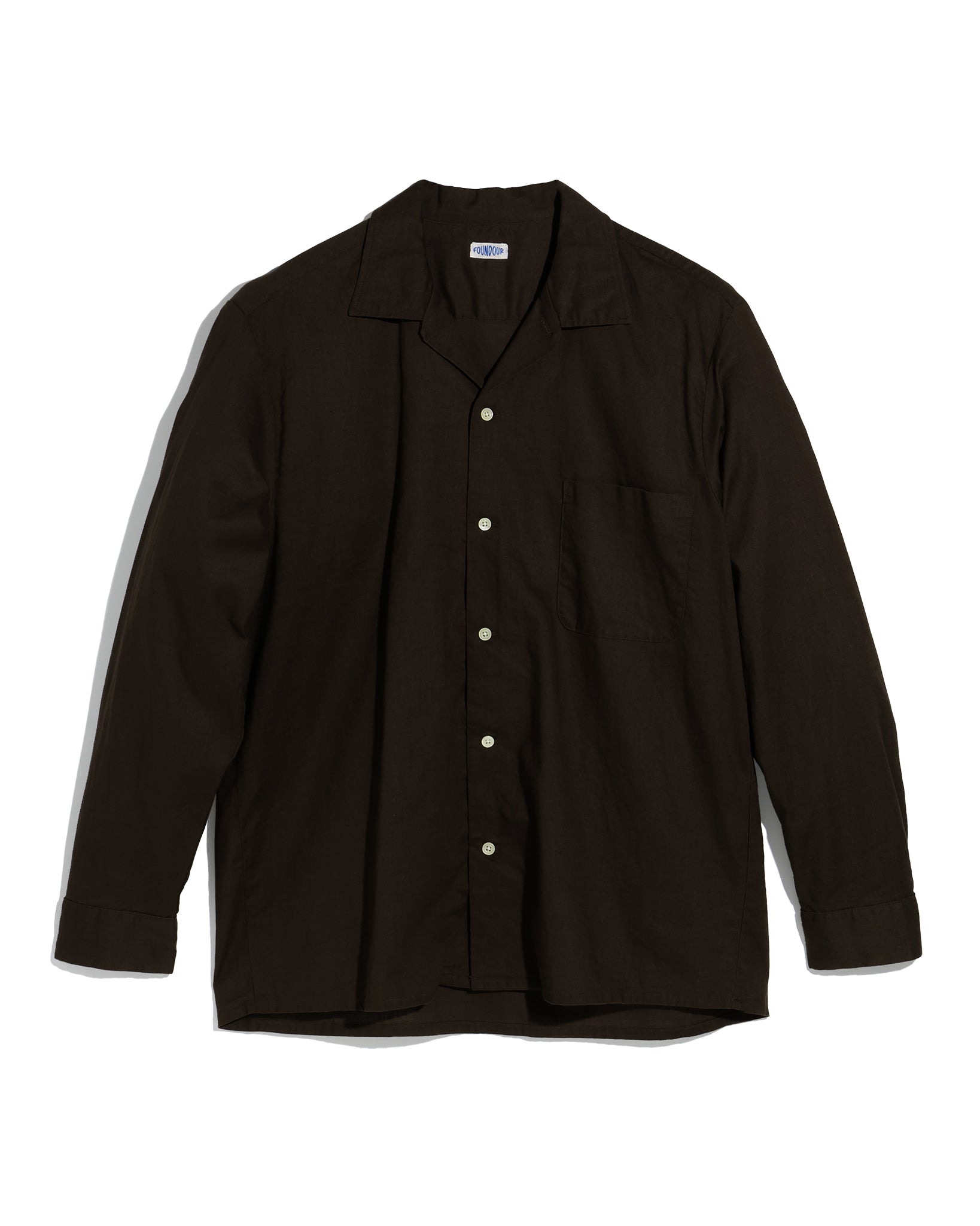 OPEN COLLAR SHIRT（オープンカラーシャツ）｜FOUNDOUR（ファウンダ