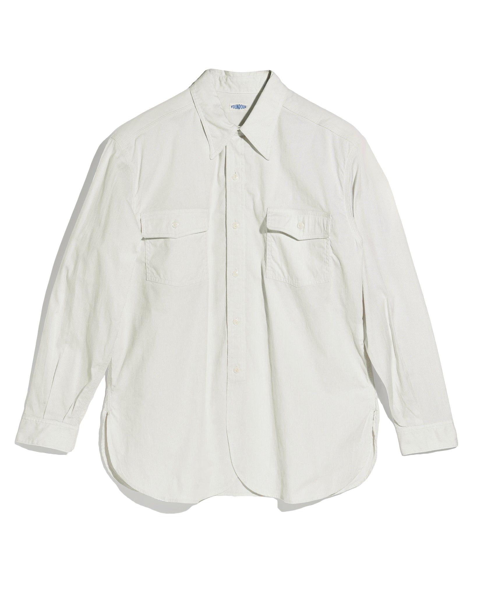 COTTON CORDLANE SHIRT（コットンコードレーンシャツ）｜FOUNDOUR（ファウンダ）ONLINE STORE