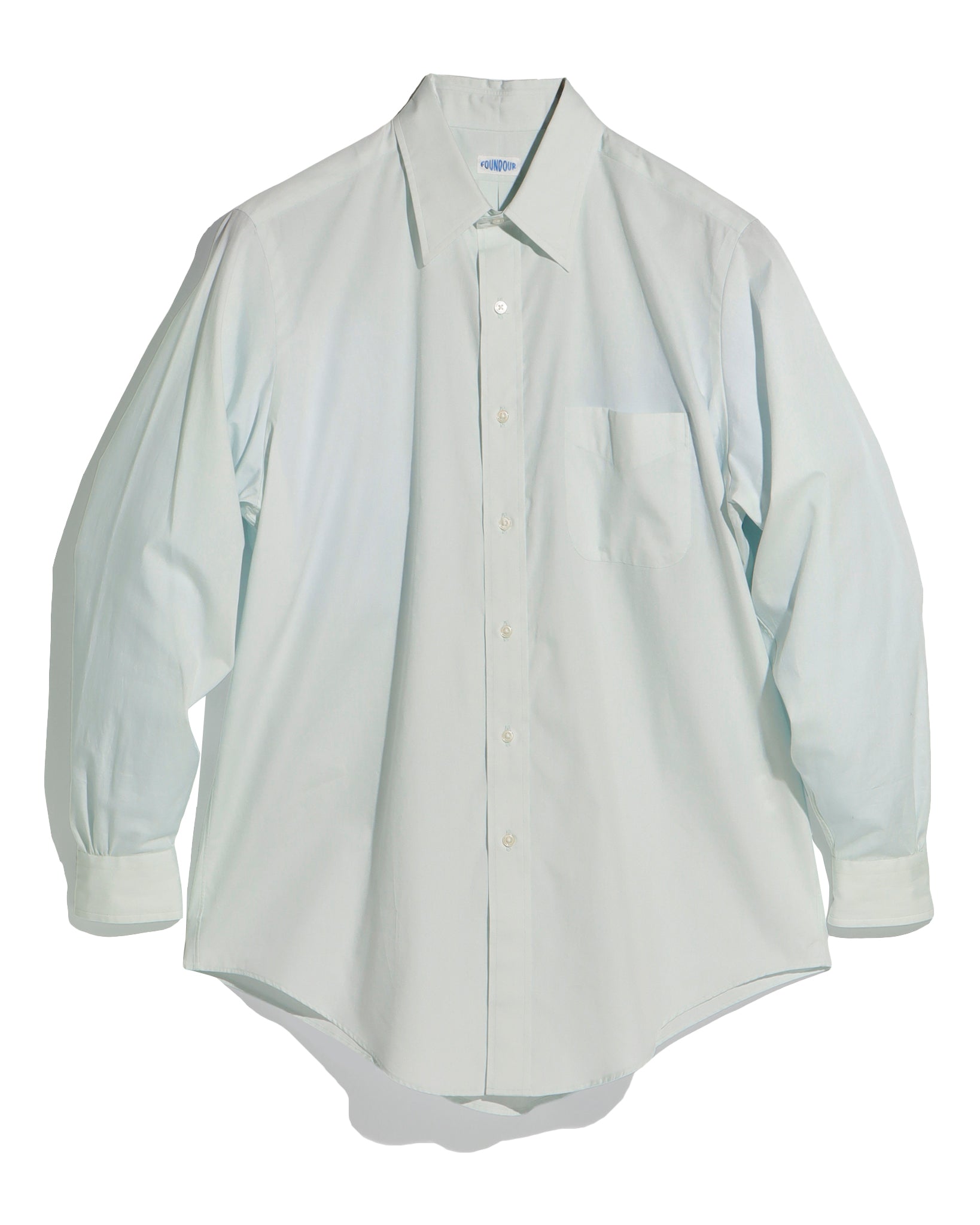 COTTON BROAD REGULAR COLLAR SHIRT（コットンブロードレギュラーカラーシャツ）｜FOUNDOUR（ファウンダ）ONLINE STORE