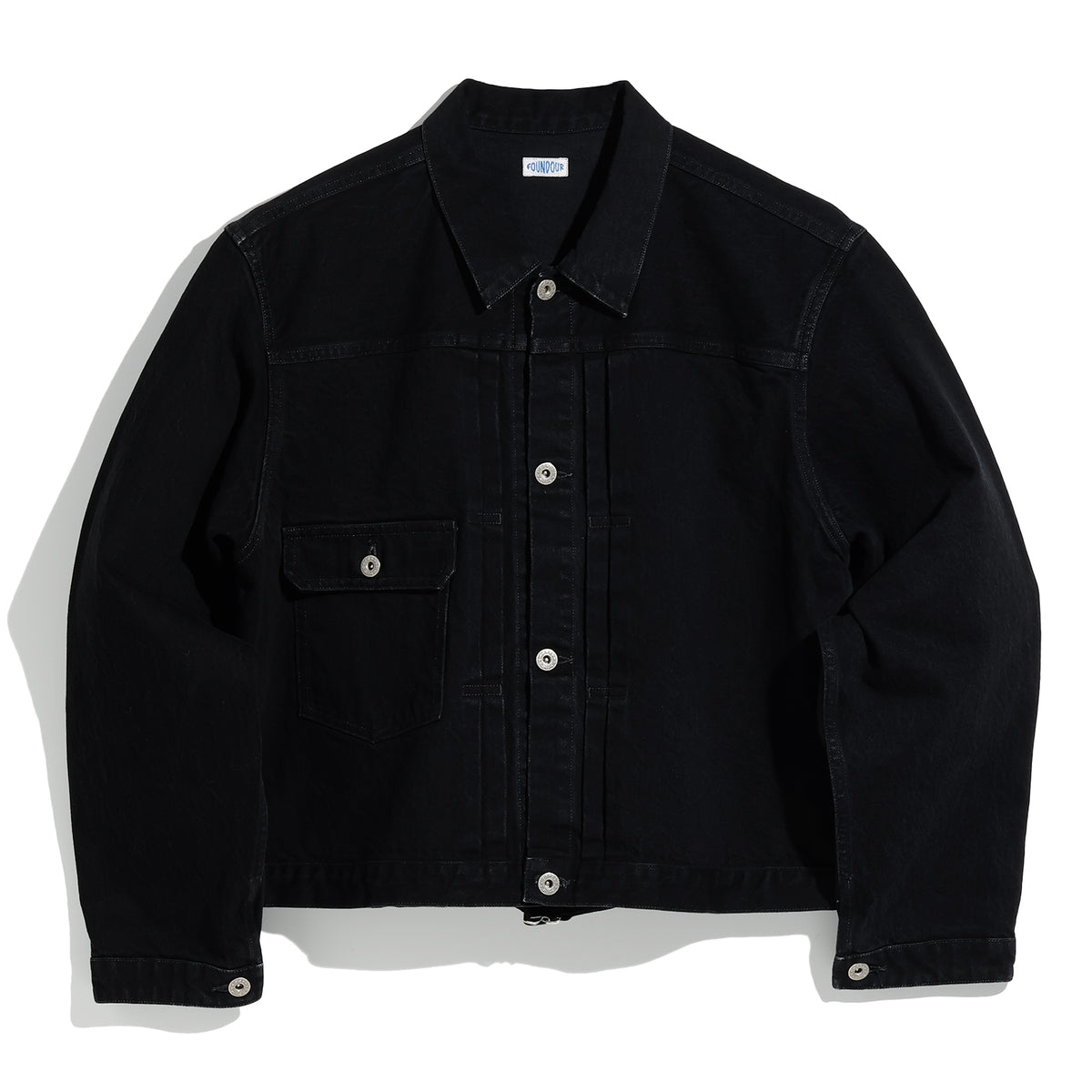 BLACK DENIM TRACKER JACKET 1st TYPE（ブラックデニムトラッカー 
