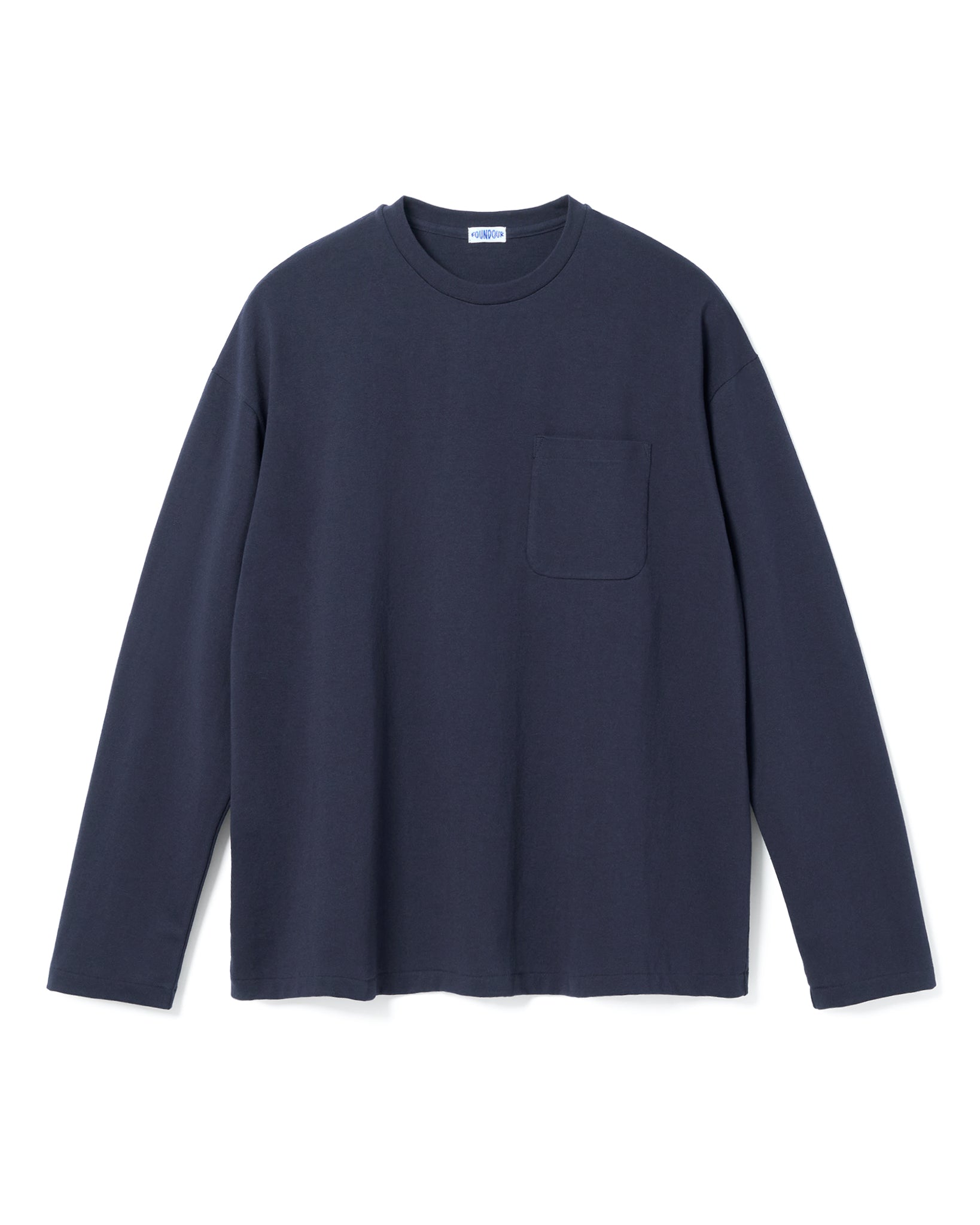 COTTON POCKET LONG SLEEVE TEE（コットンポケットロングスリーブTシャツ）｜FOUNDOUR（ファウンダ）ONLINE STORE