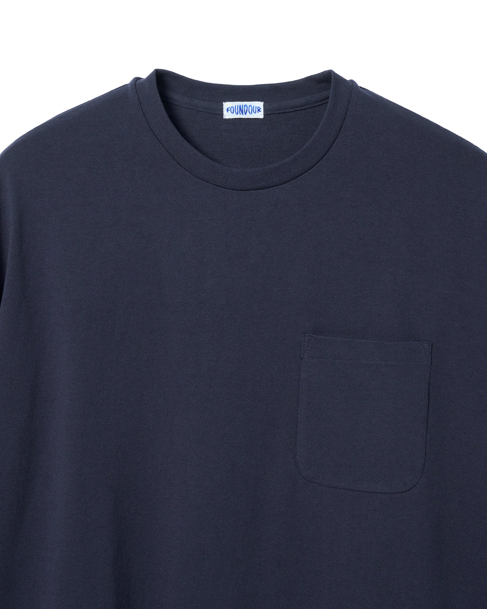 COTTON POCKET LONG SLEEVE TEE（コットンポケットロングスリーブTシャツ）｜FOUNDOUR（ファウンダ）ONLINE STORE